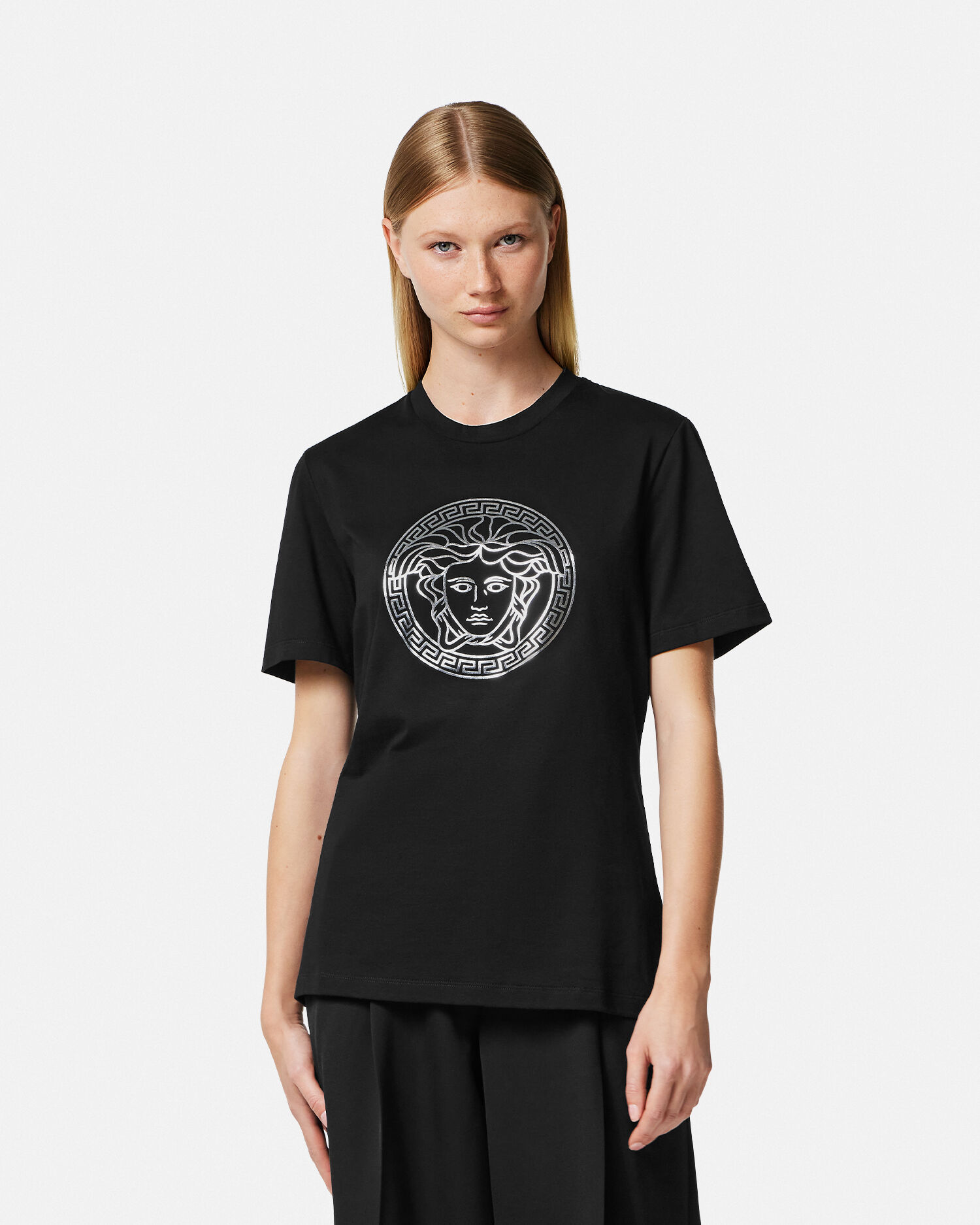 Medusa T Shirt Black Versace US