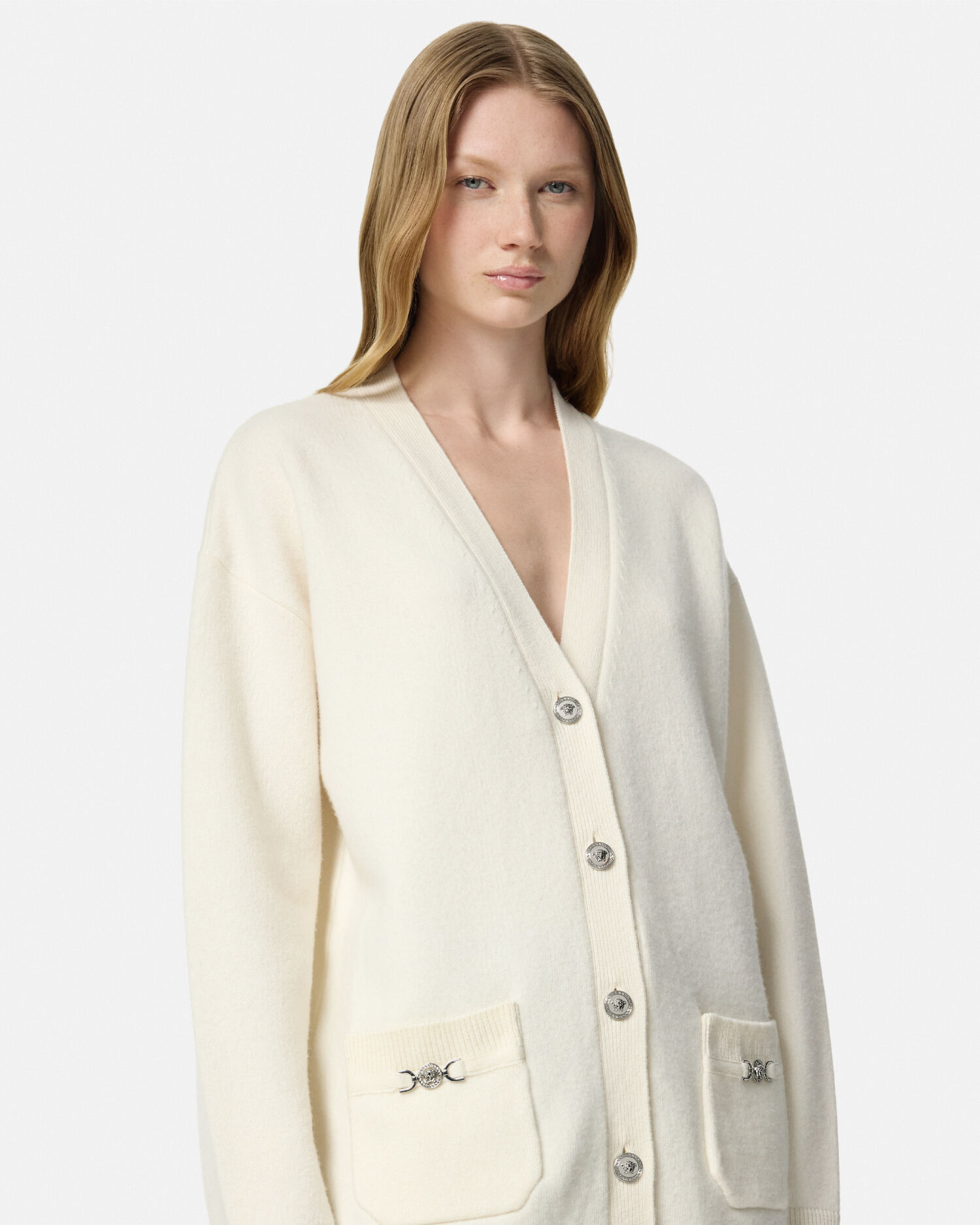 Versace cardigan new arrivals