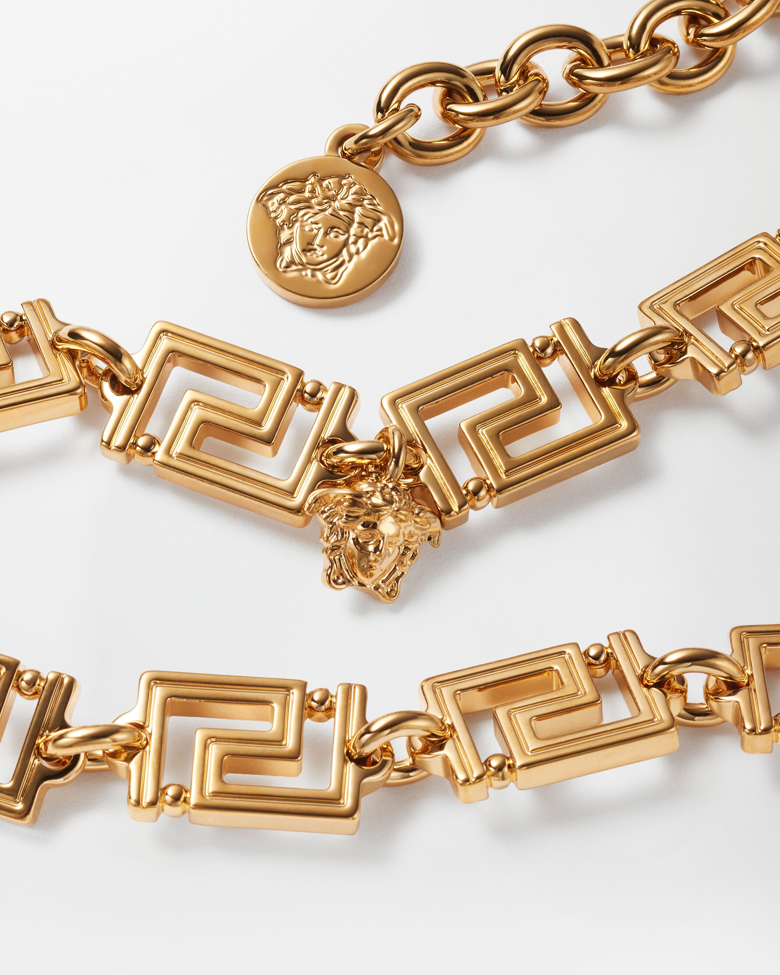 VERSACE ゴールドネックレス ギリシャ風 VERSACE ゴールド ネックレス ギリシャ模様 【公式通販】