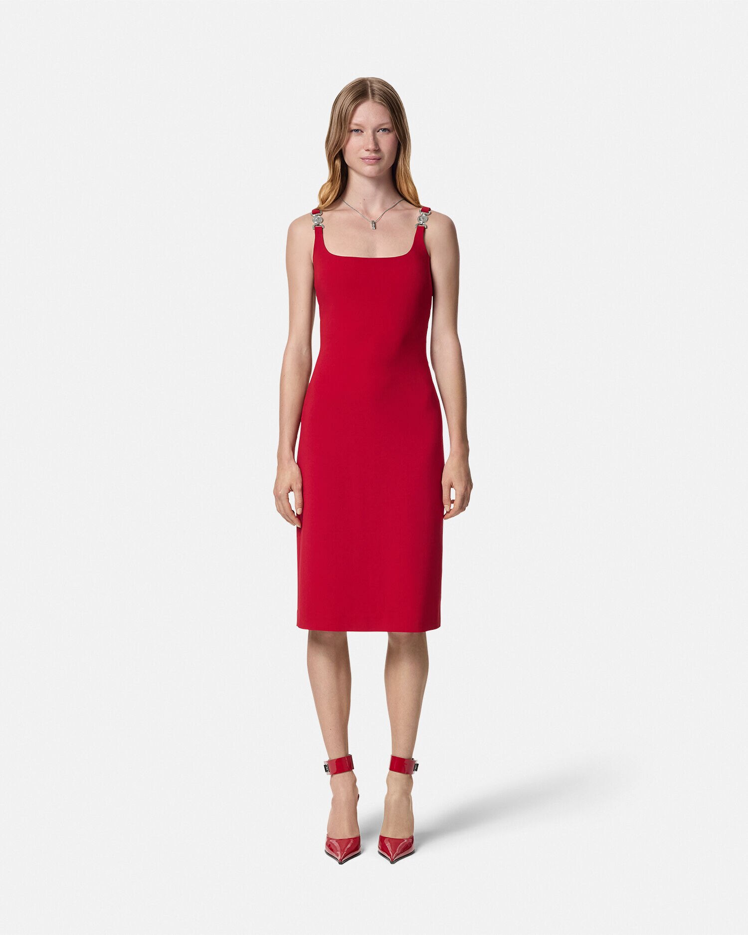 Cady Fitted Midi Dress