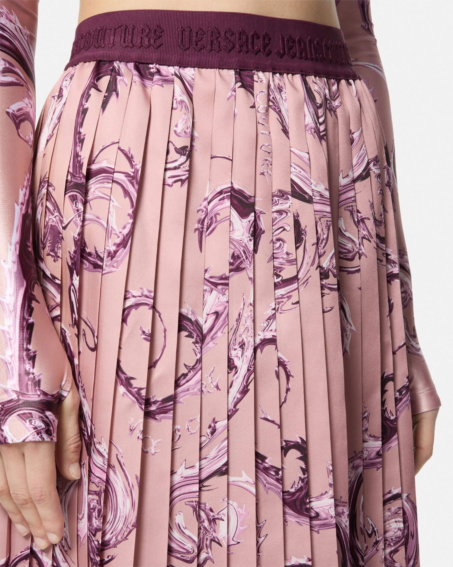 Womens pastel pleated skirt best sale