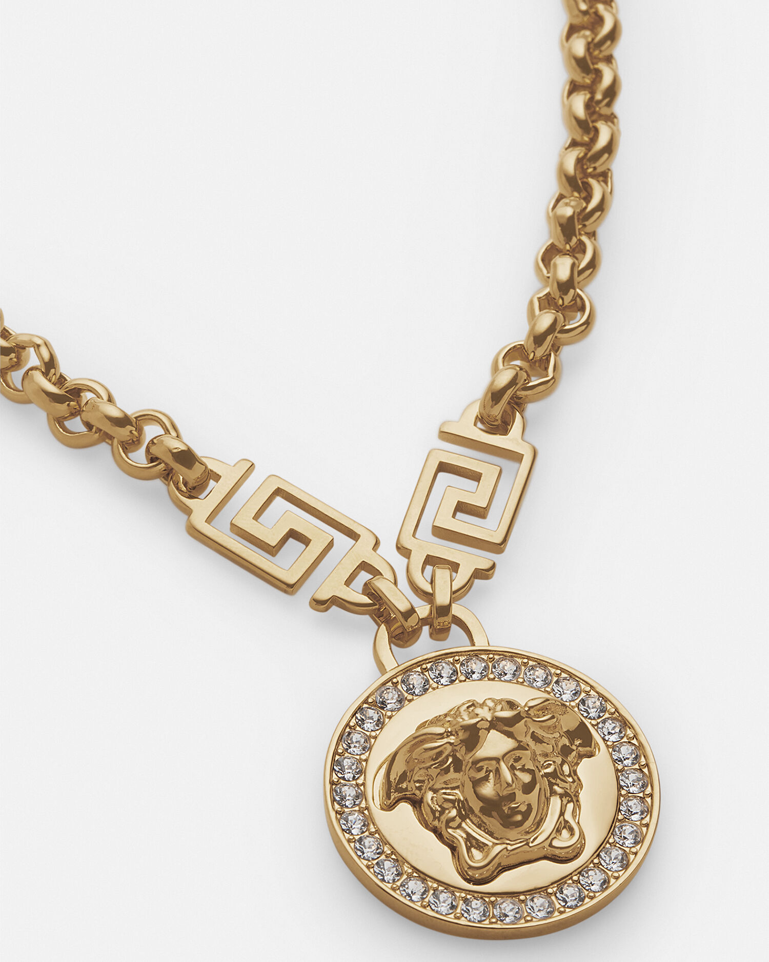 VERSACH MEDUSA GOLD NECKLACE