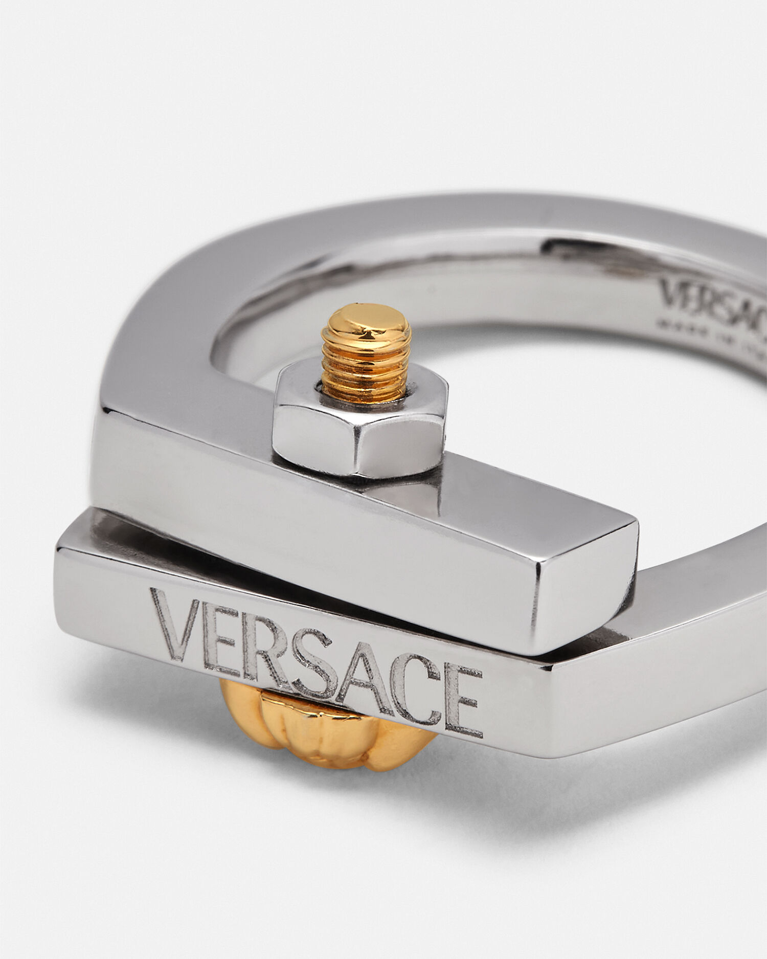 Anello versace uomo argento clearance