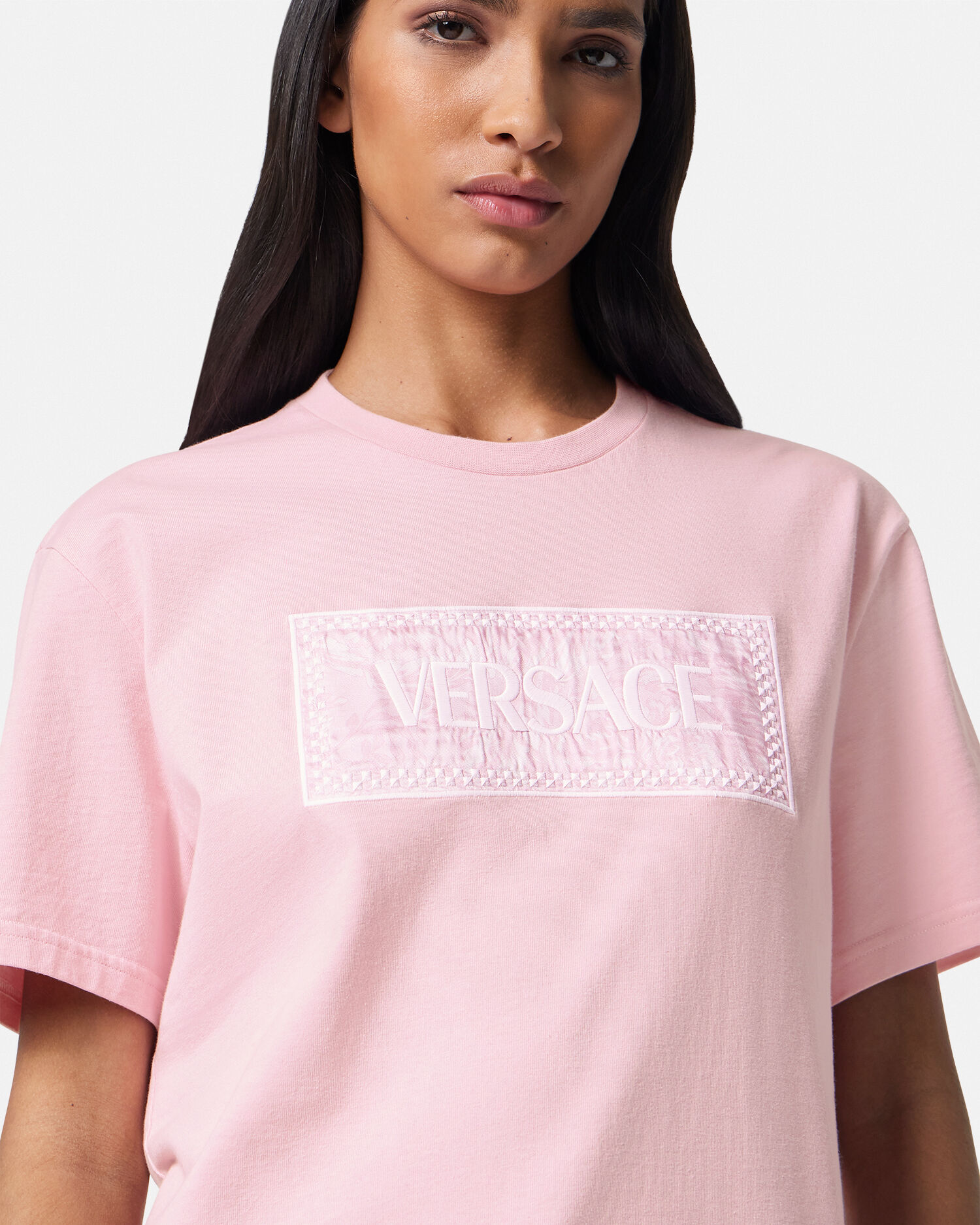 Maglia versace rosa store