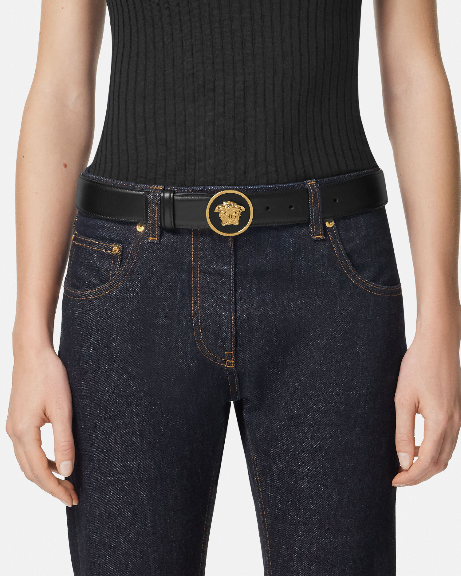 Womens versace belts sale
