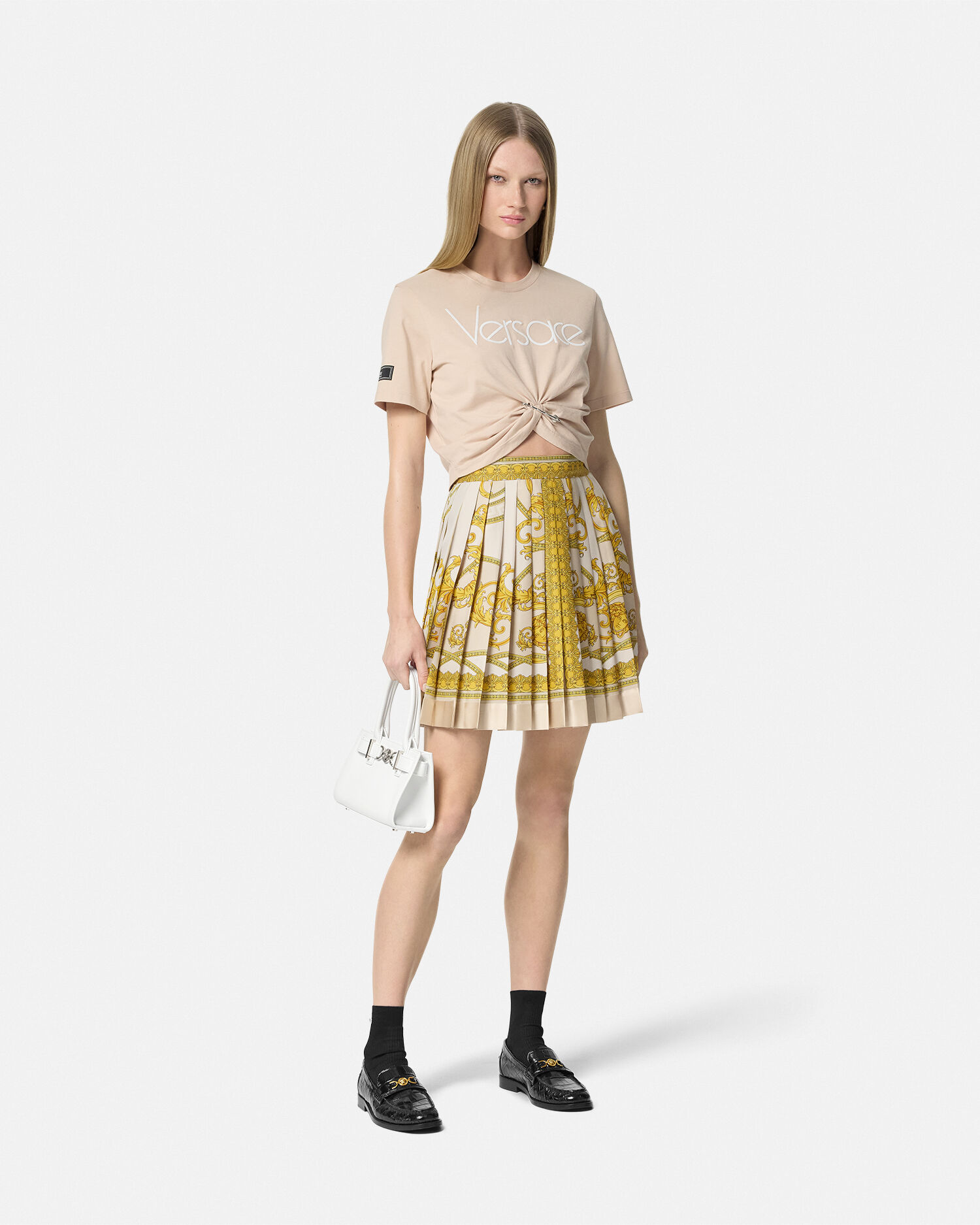 Versace skirt and top hot sale