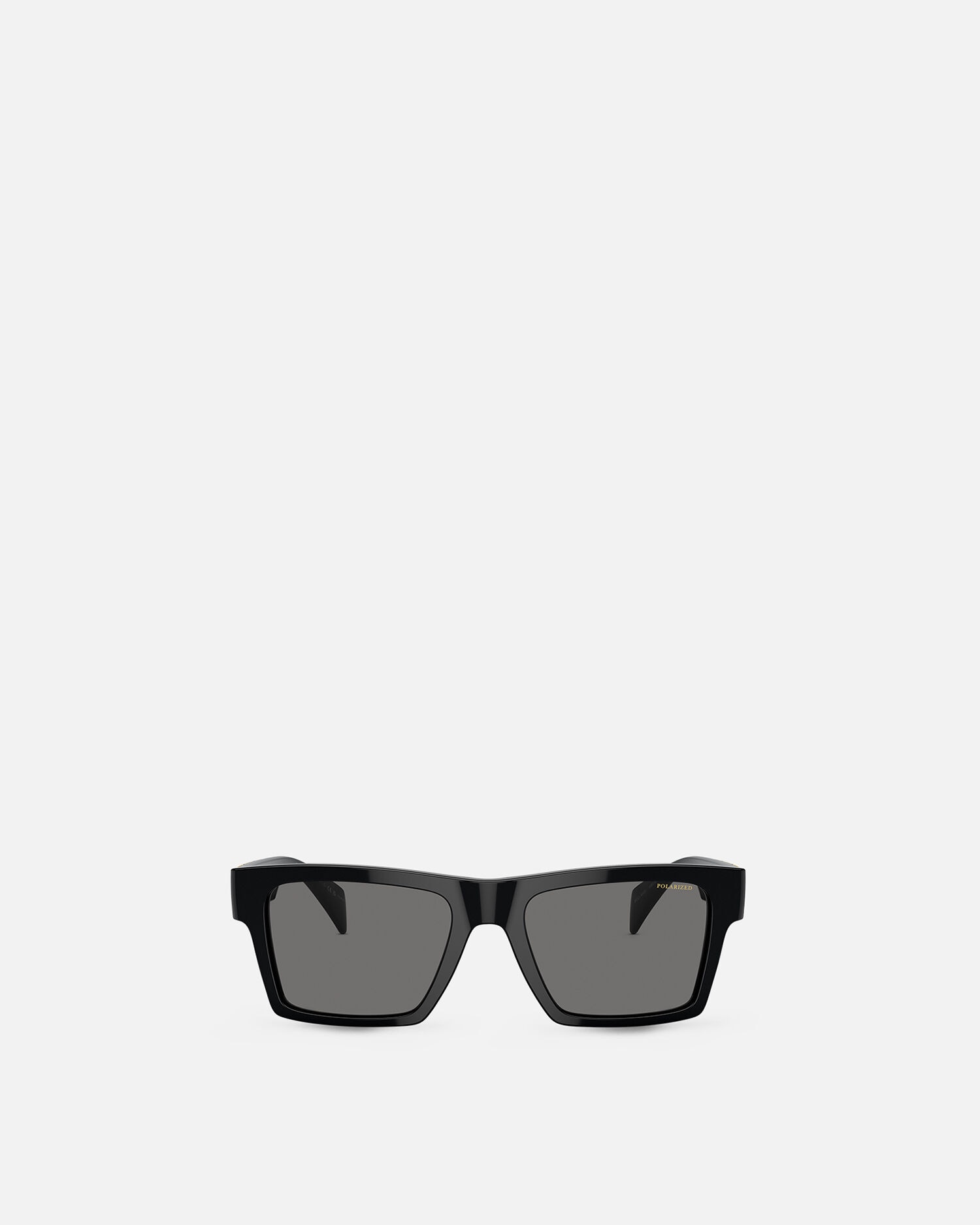 Versace black greca squared sunglasses top