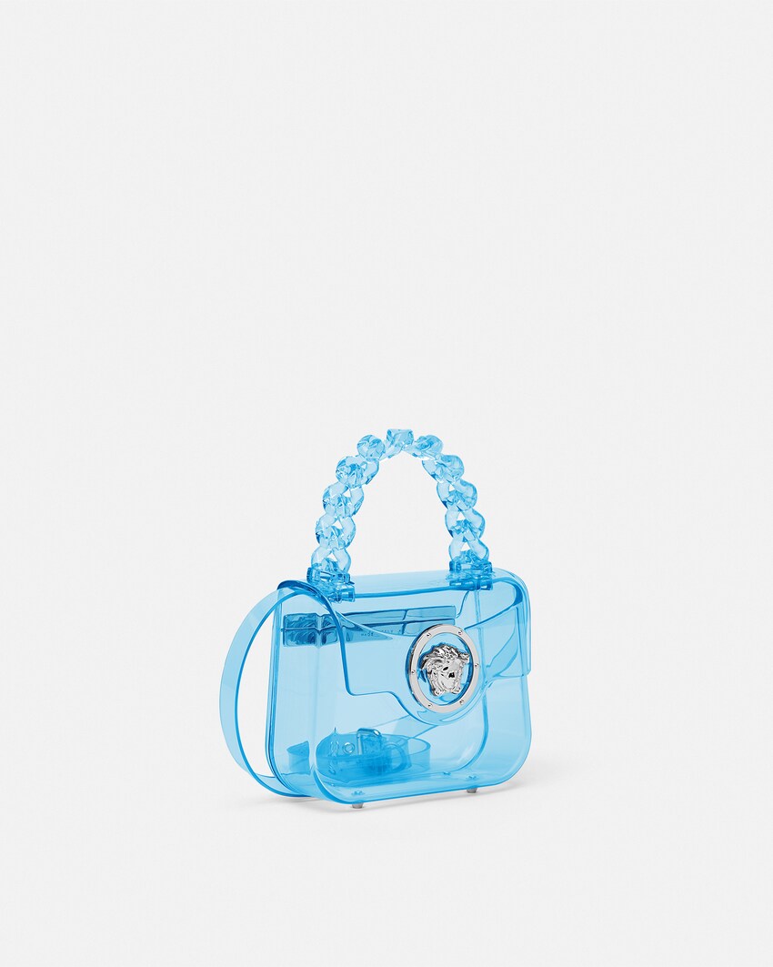 Transparente La Medusa Minibag Blau | VERSACE DE 
