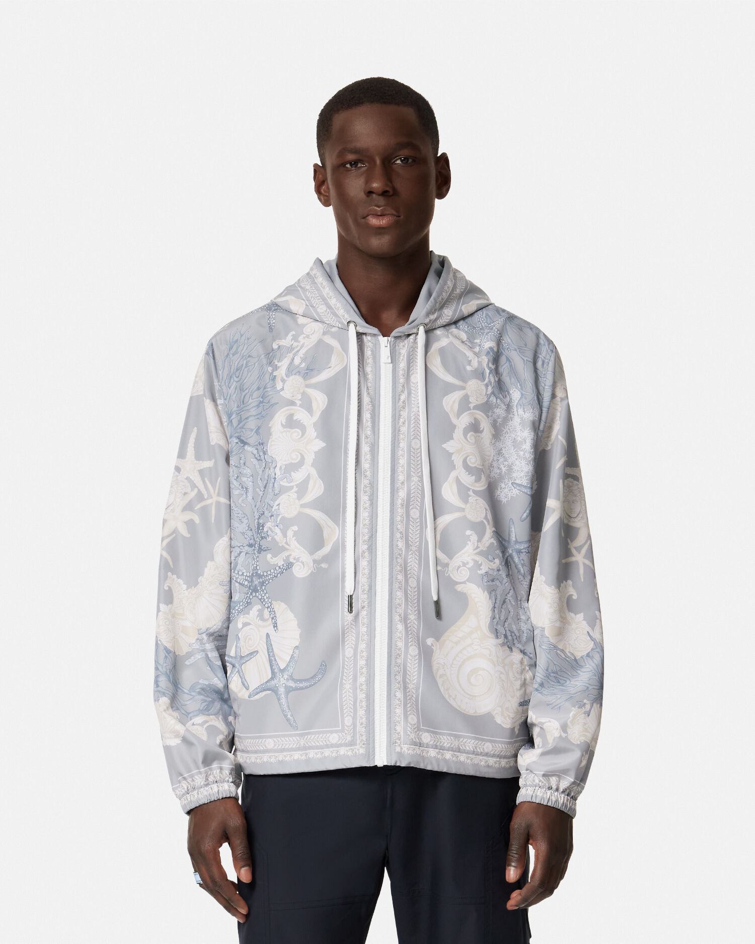 Versace windbreaker jacket new arrivals