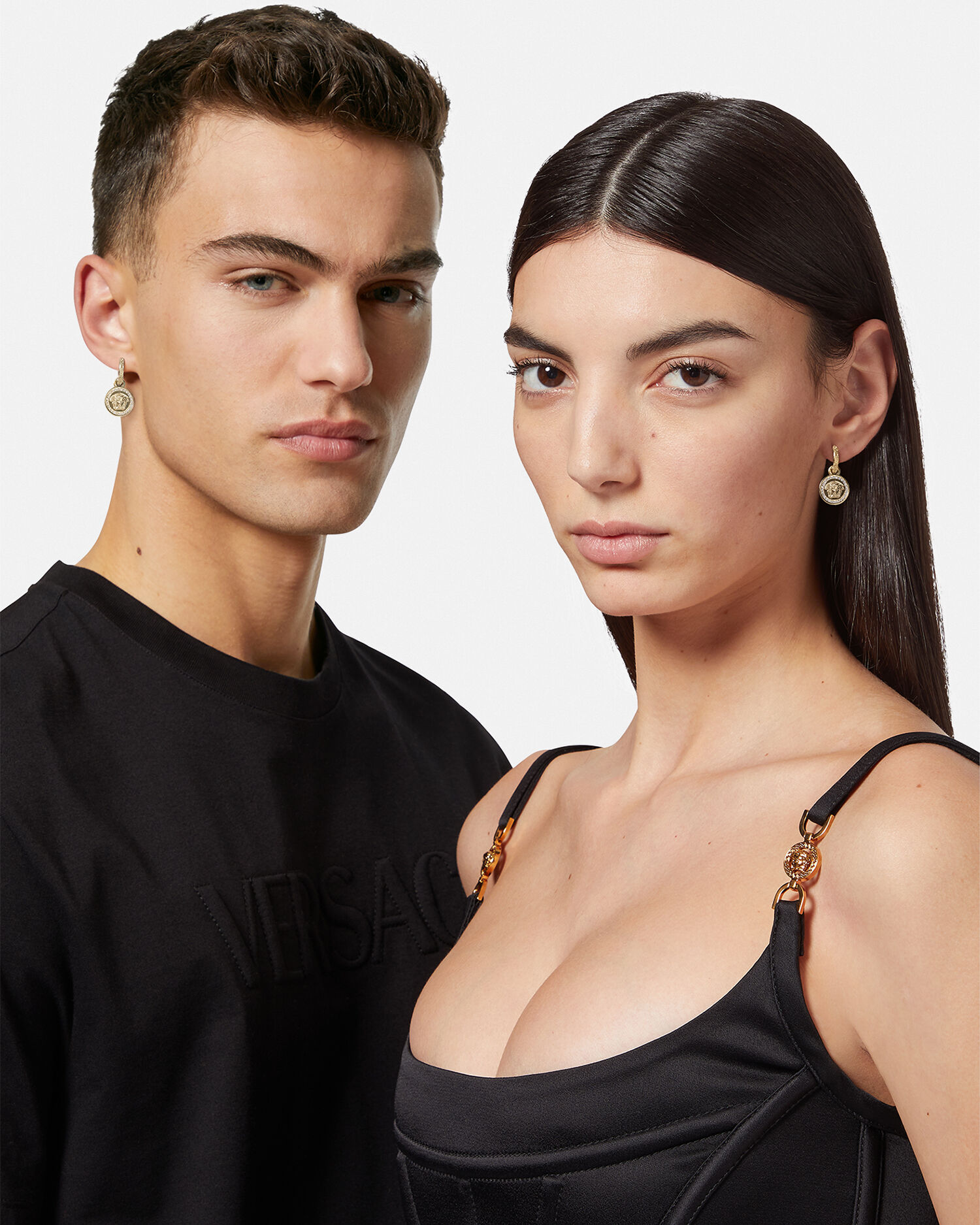 La Medusa Crystal Earrings