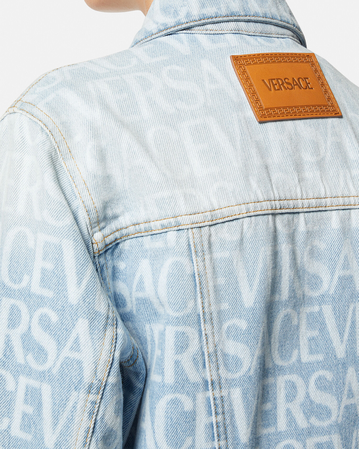 Versace jean jacket hotsell