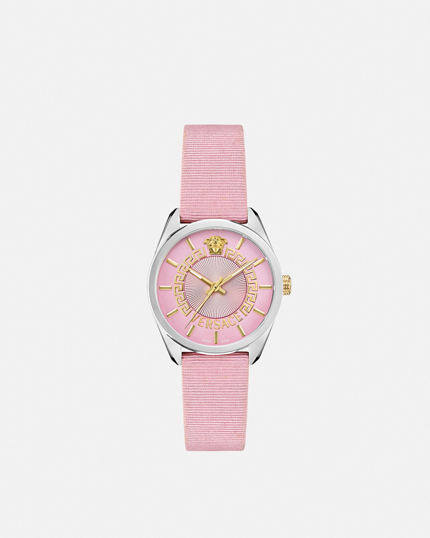 Versace pink watch outlet