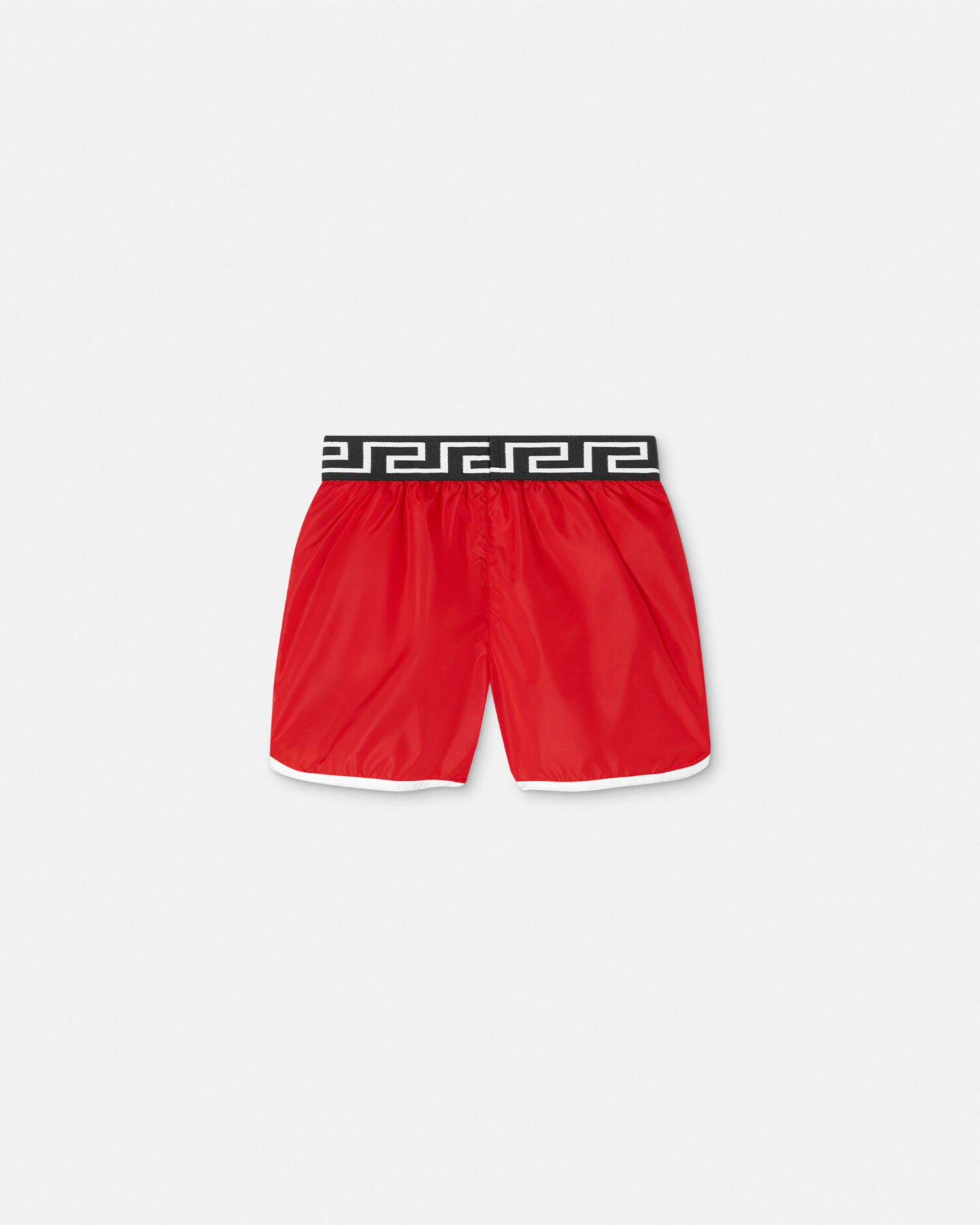 Versace red cheap swim shorts