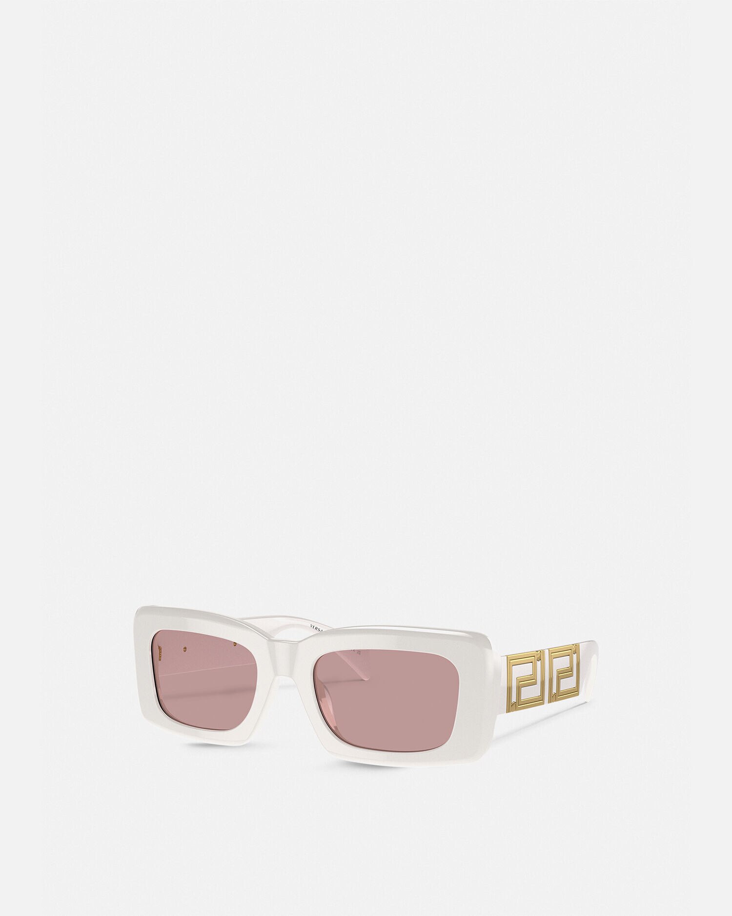 Versace white frame sunglasses hot sale