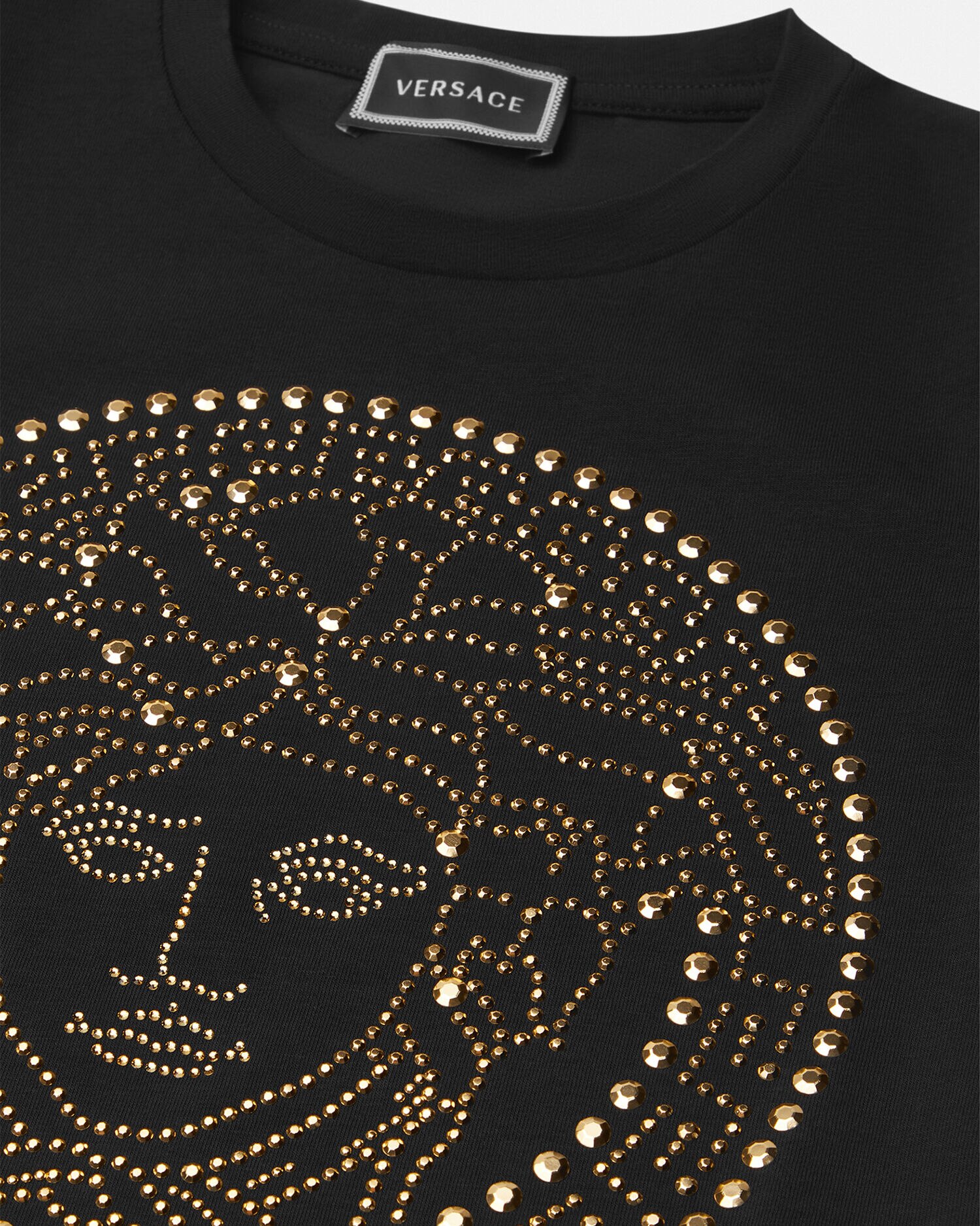 Versace studded t best sale shirt
