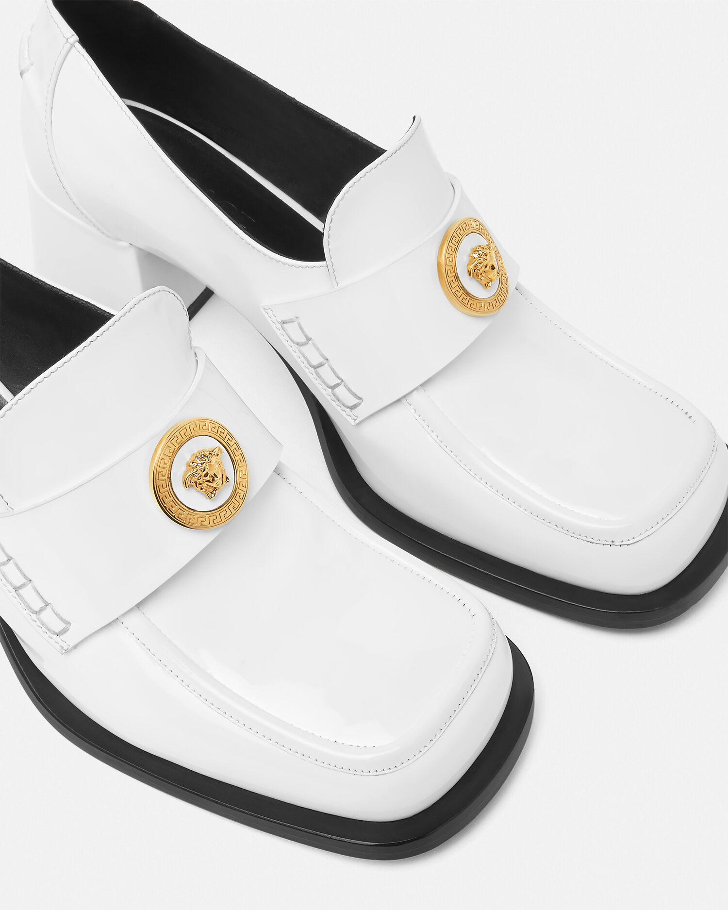 Alia Patent Loafer Pumps 55 mm VERSACE
