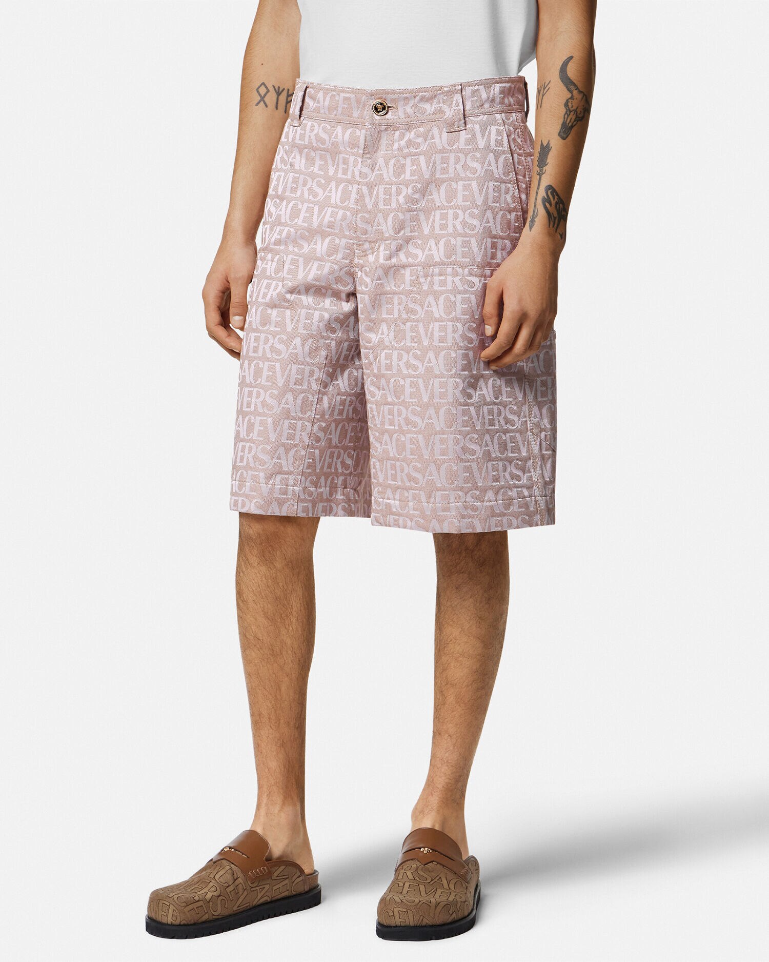 Pantalon 2025 corto versace