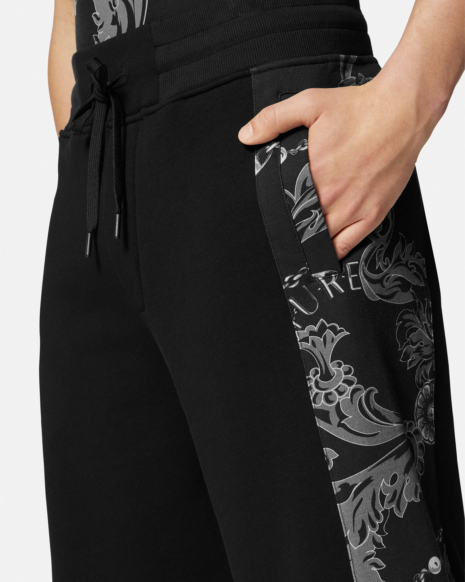 Chain Couture Sweat Shorts