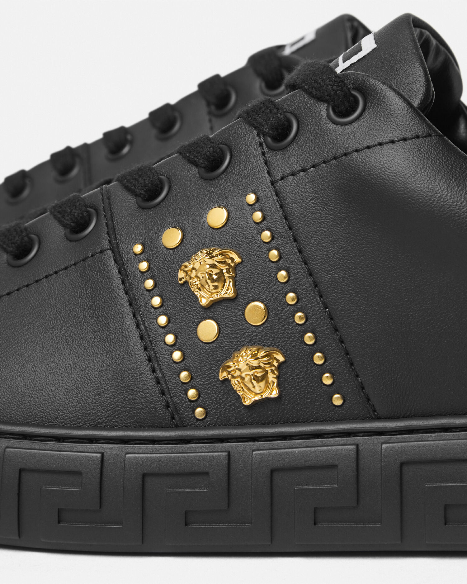 Versace gold trainers cheap