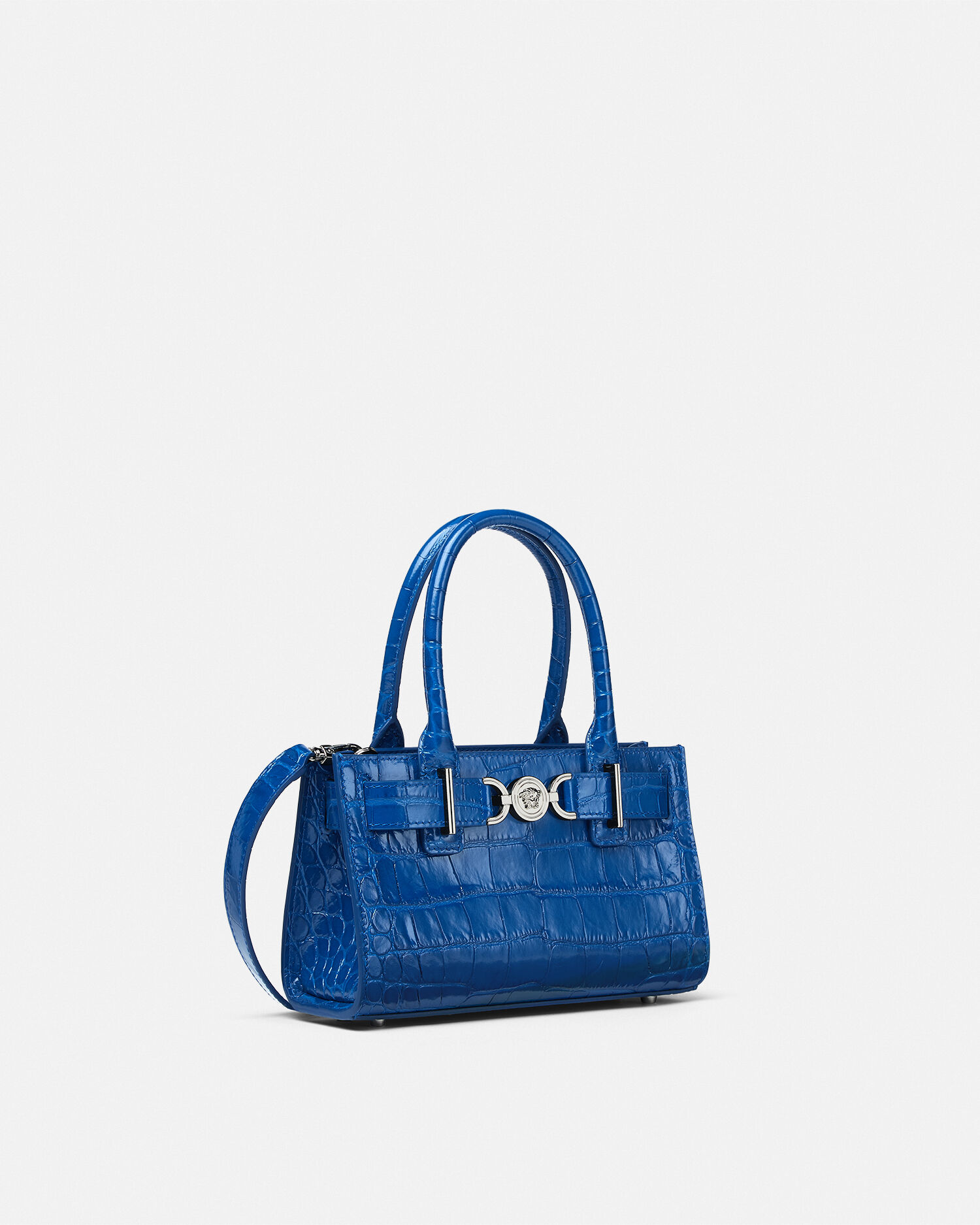 Medusa '95 Small Croc-Effect Tote
