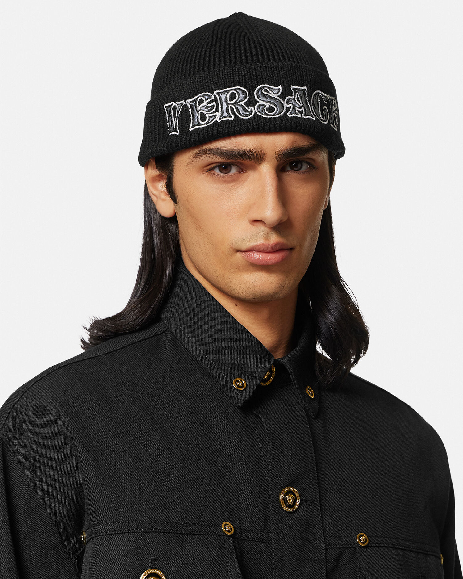 Versace sales beanie hat