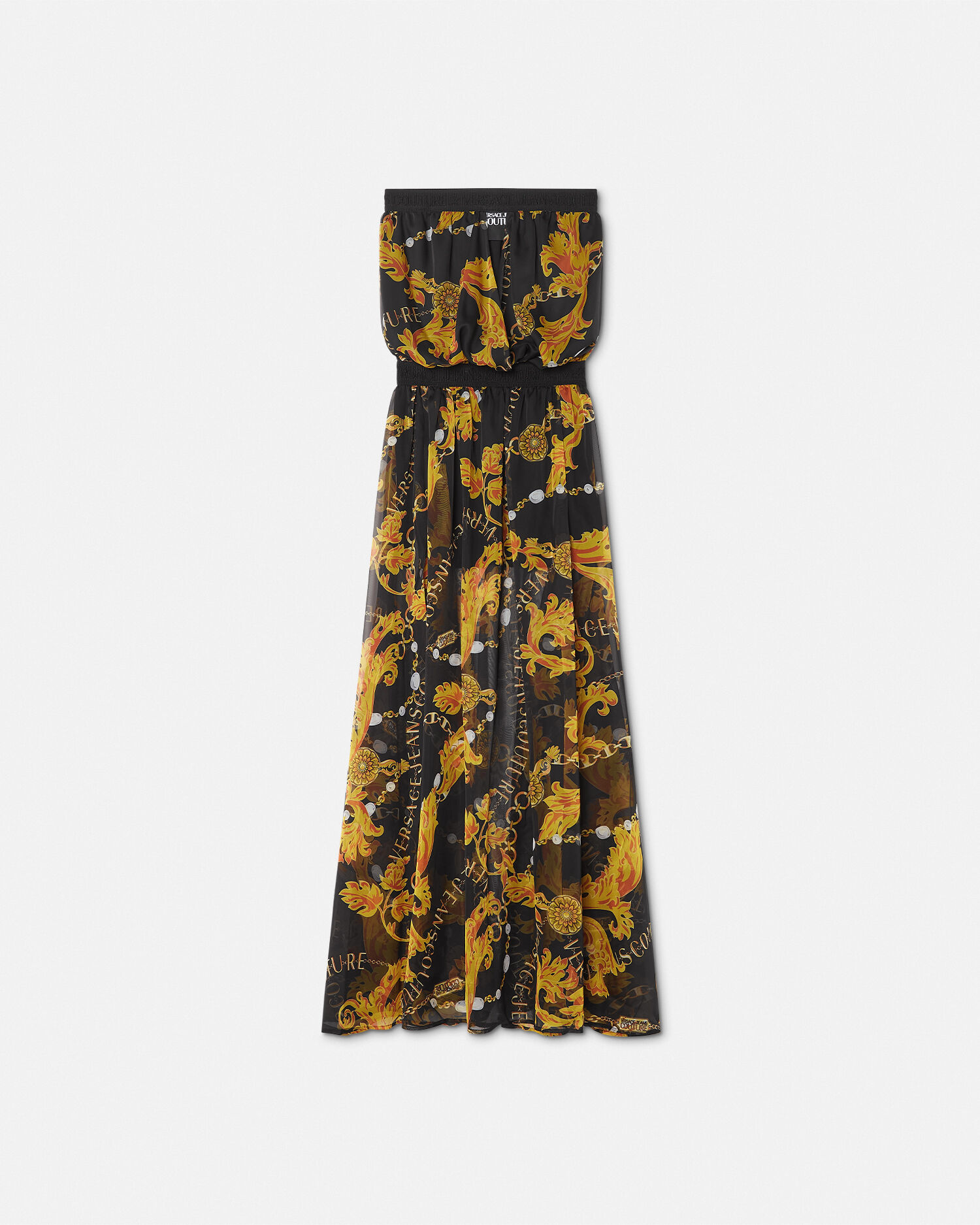 Versace print maxi dress online