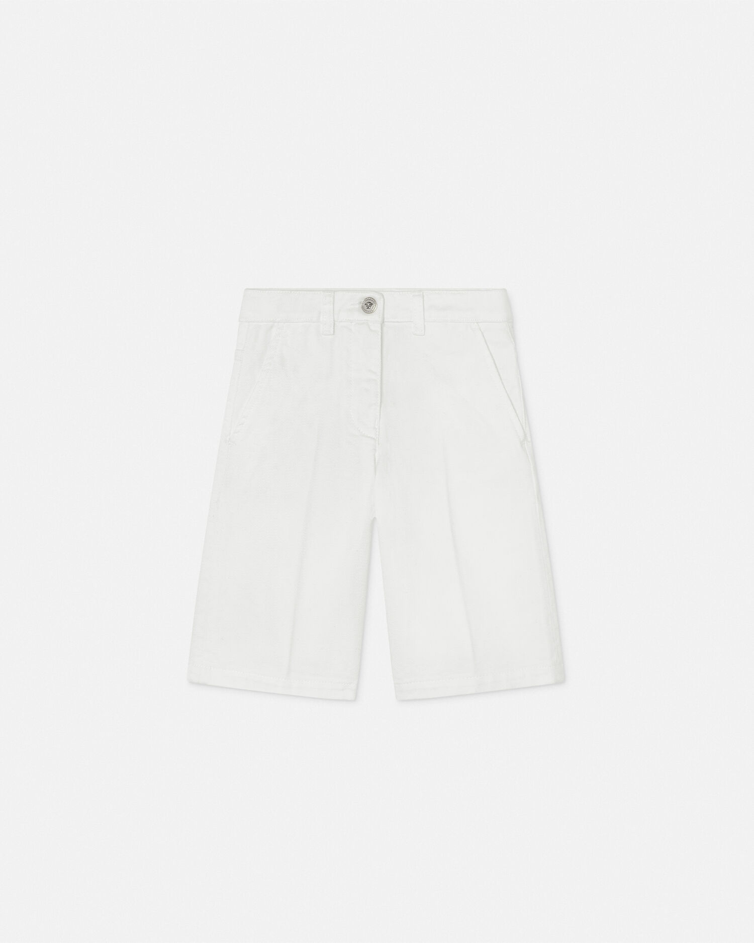 Versace shorts white top