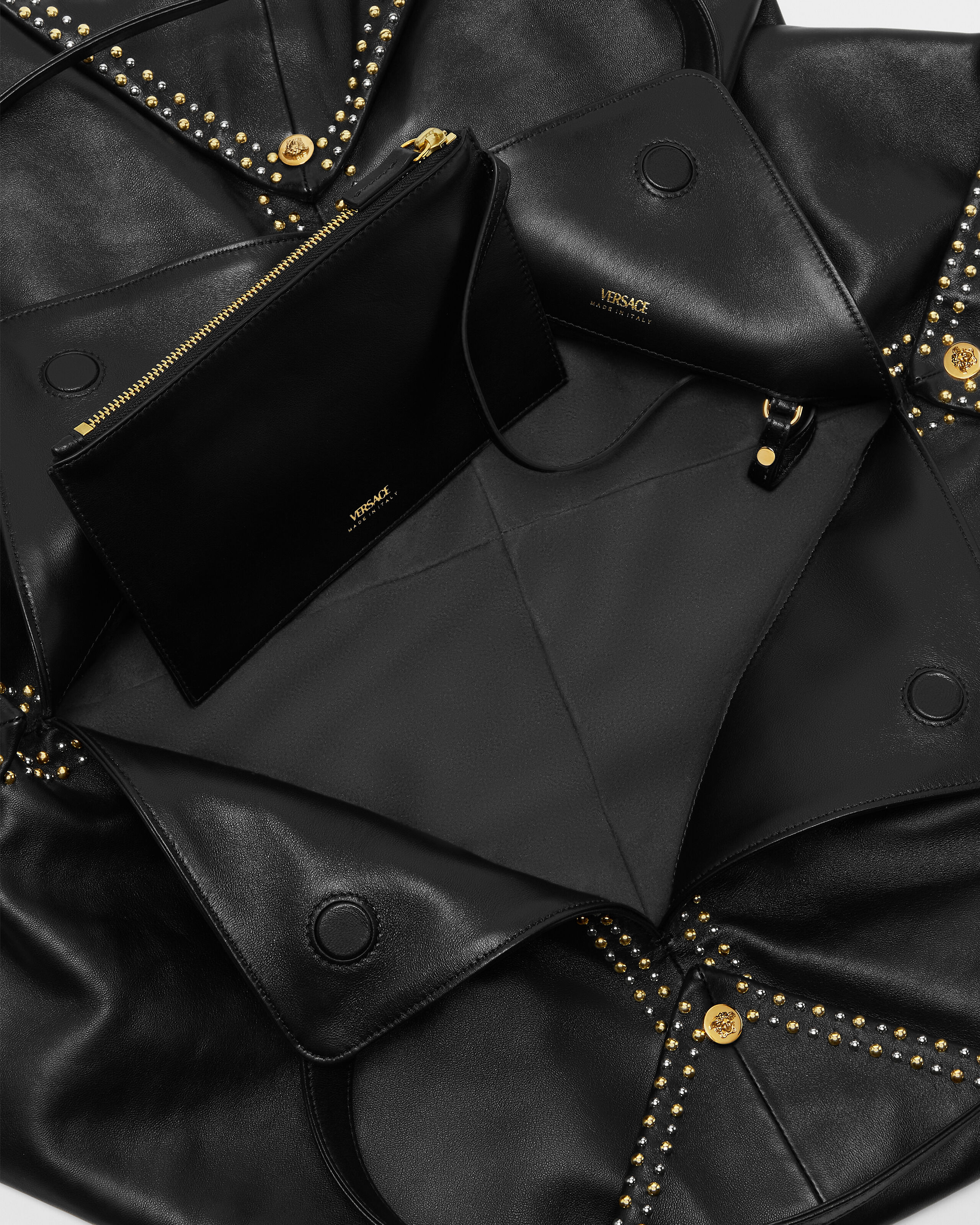 Protea Embellished Large Shoulder Bag