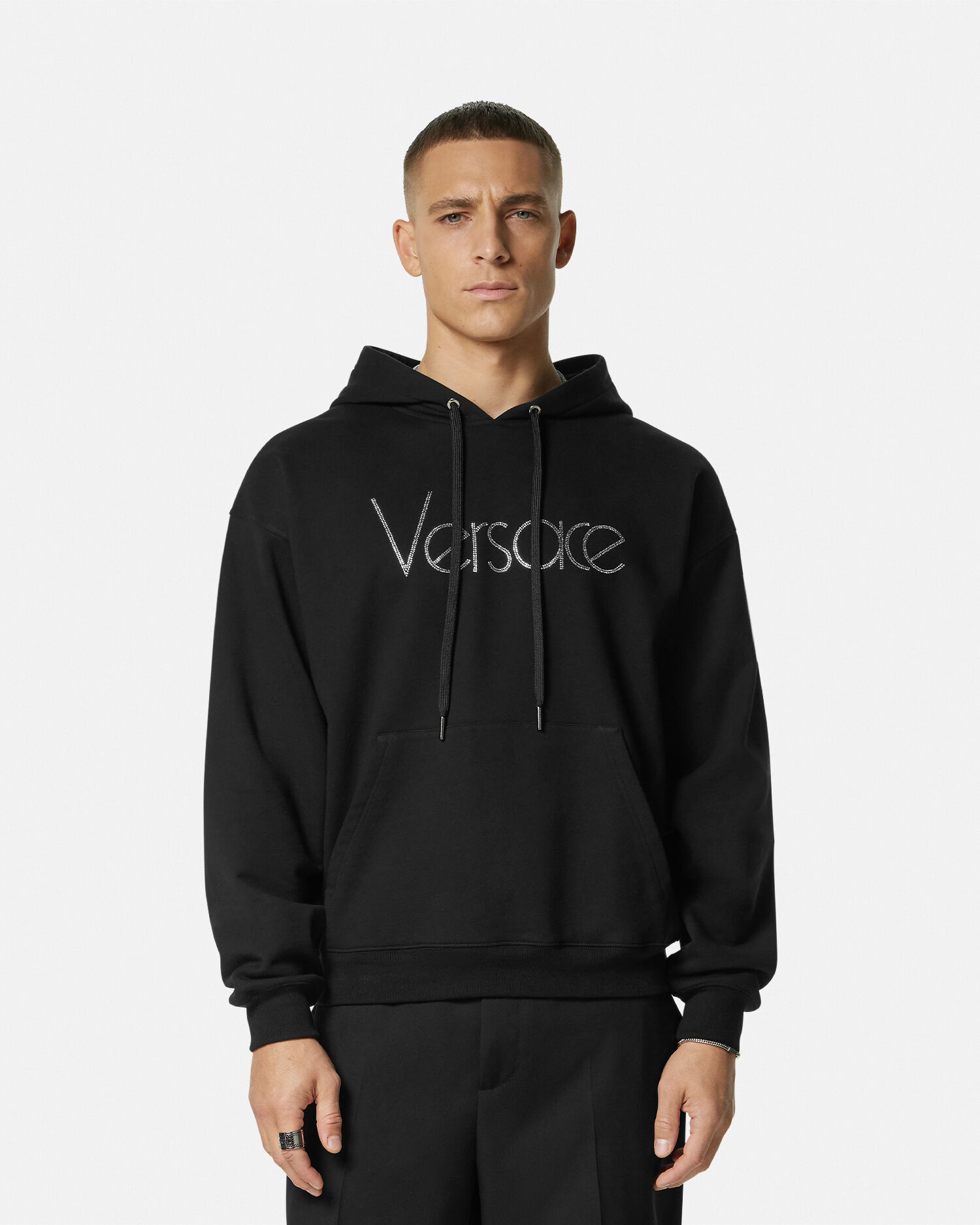 Versace black hoodie 2025