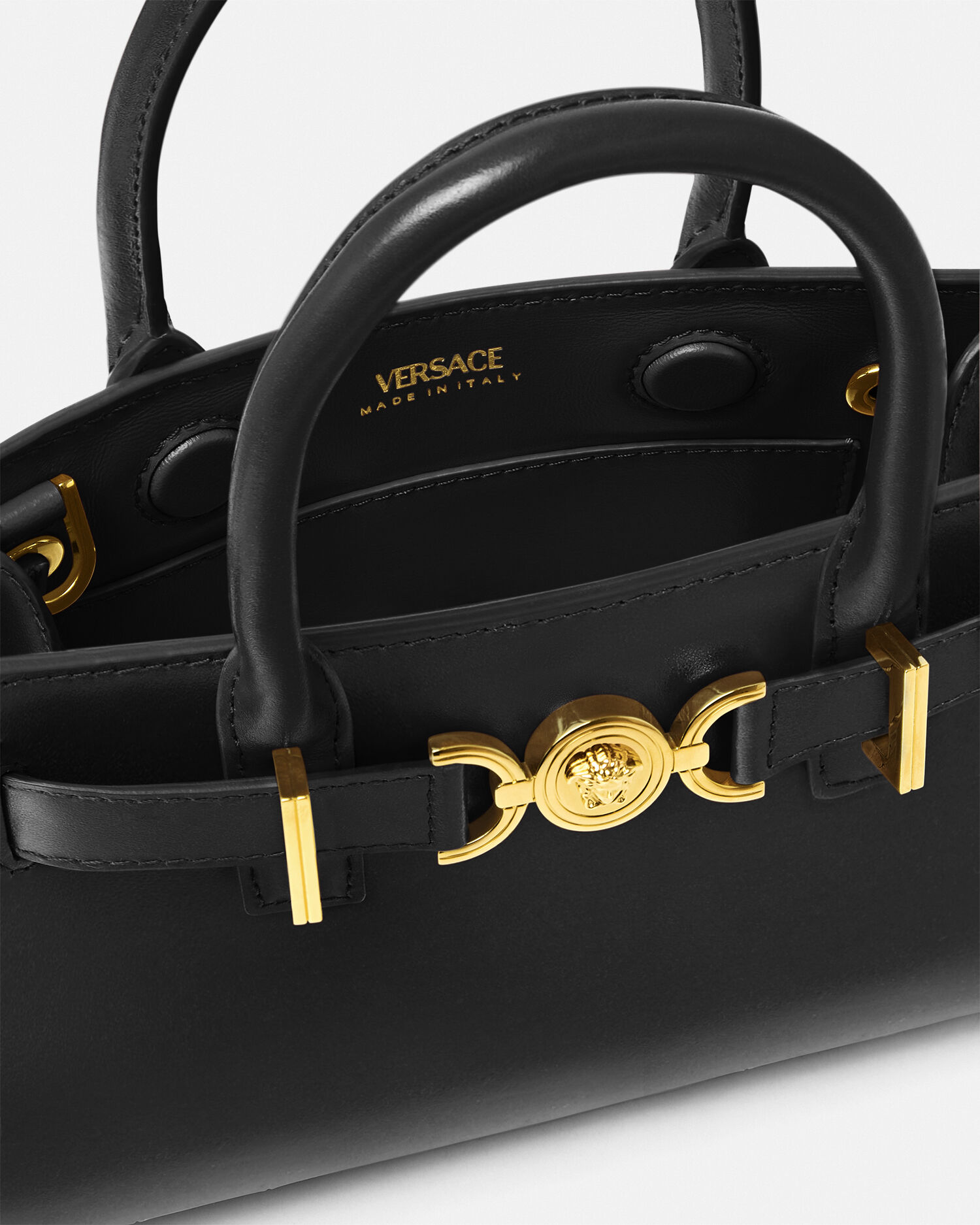 Versace gold tote bag best sale