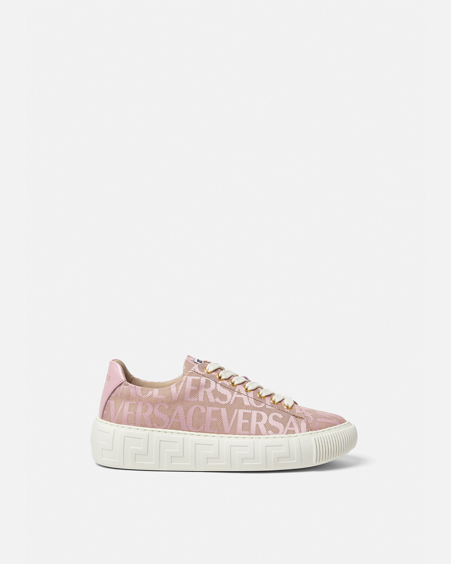 Pink online versace trainers