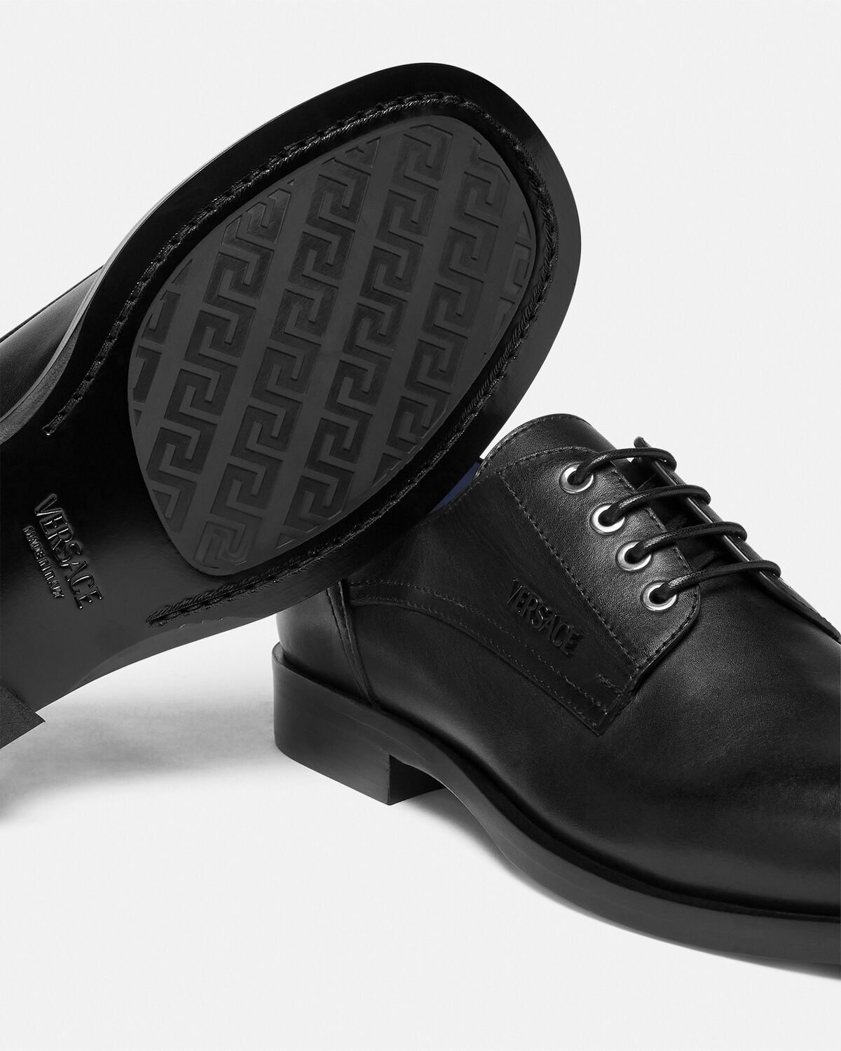 Metropoli Derby Shoes Negro | VERSACE MX