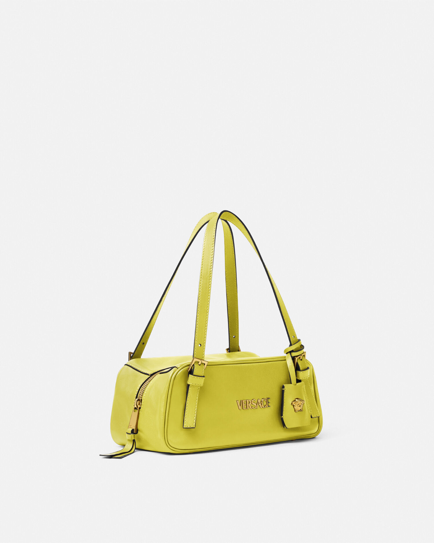 Versace Tag Bowling Schultertasche grun VERSACE DE