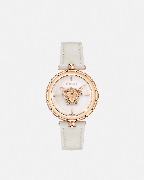 Medusa Jewel Watch  White+Gold 1