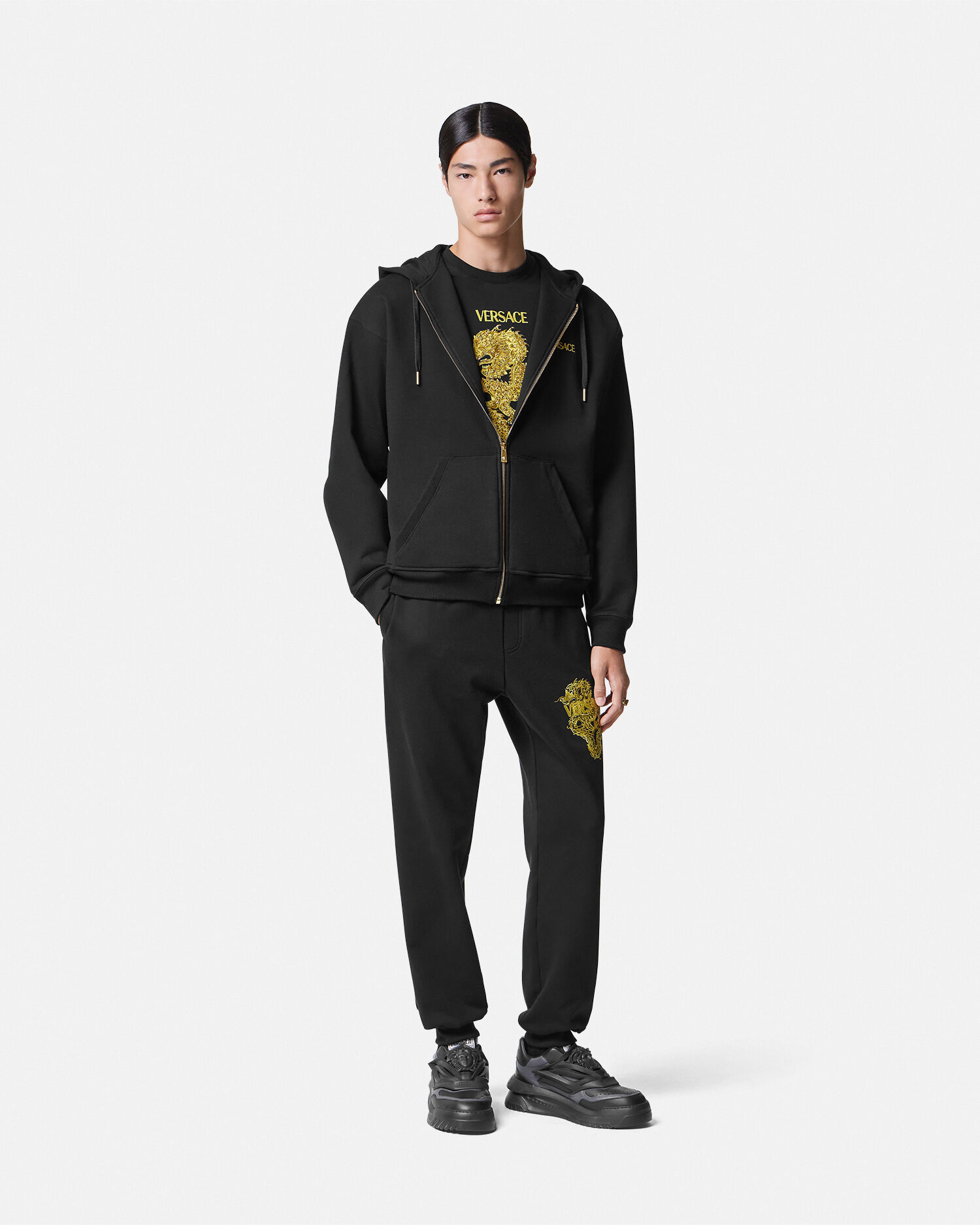 Versace sweatpants mens discount