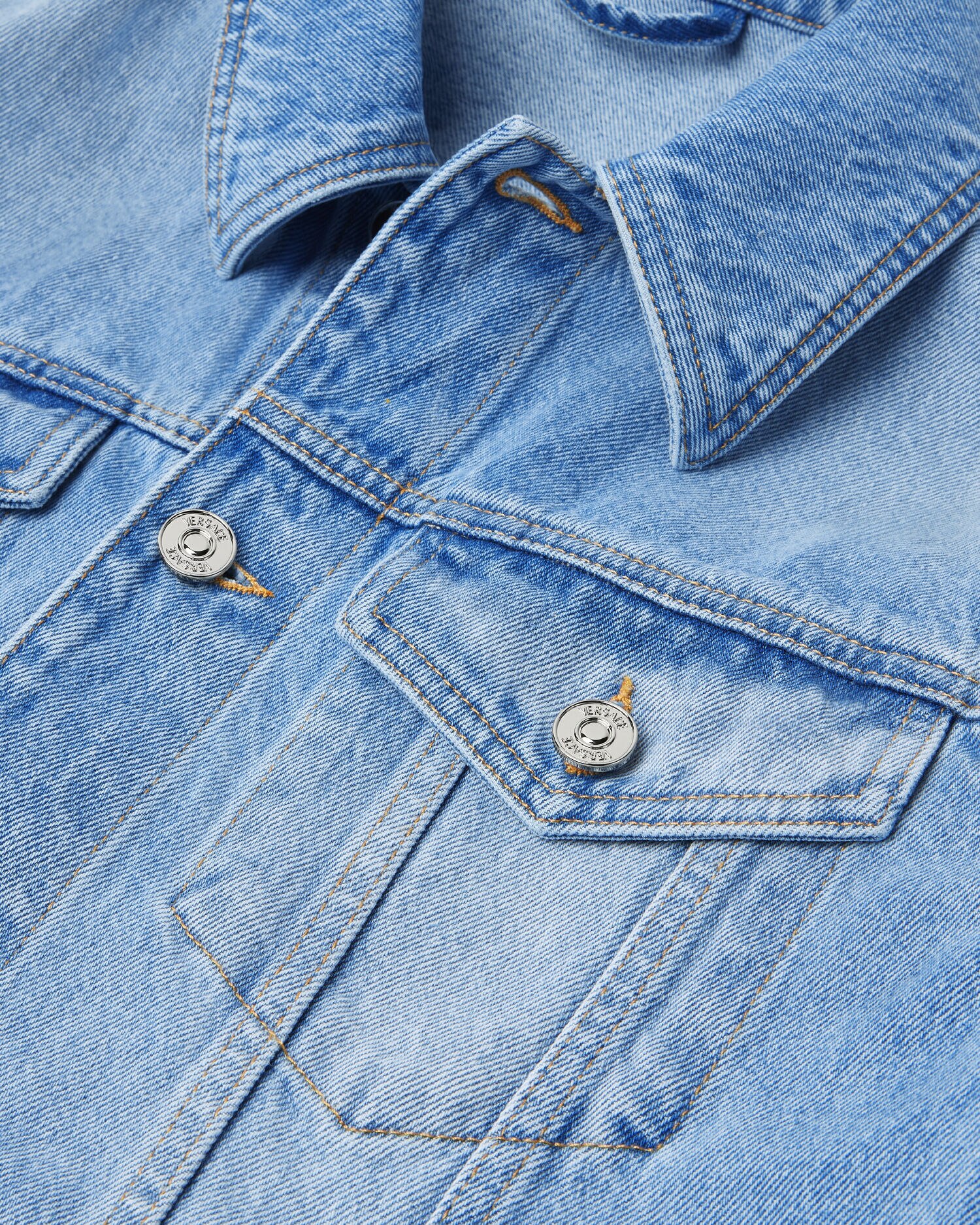 Men s Designer Denim Jacket VERSACE US