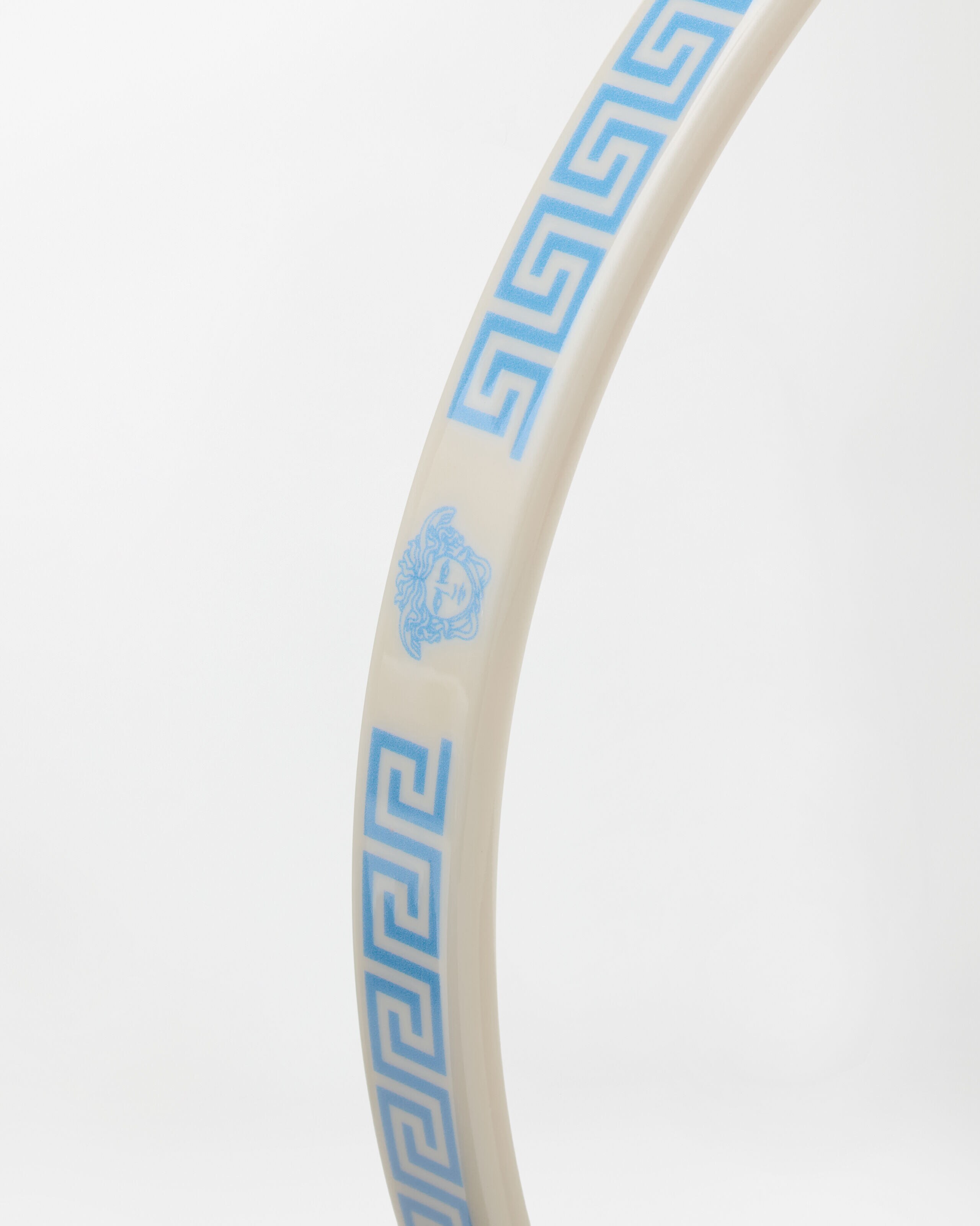 Plex Headband White,Blue | VERSACE US