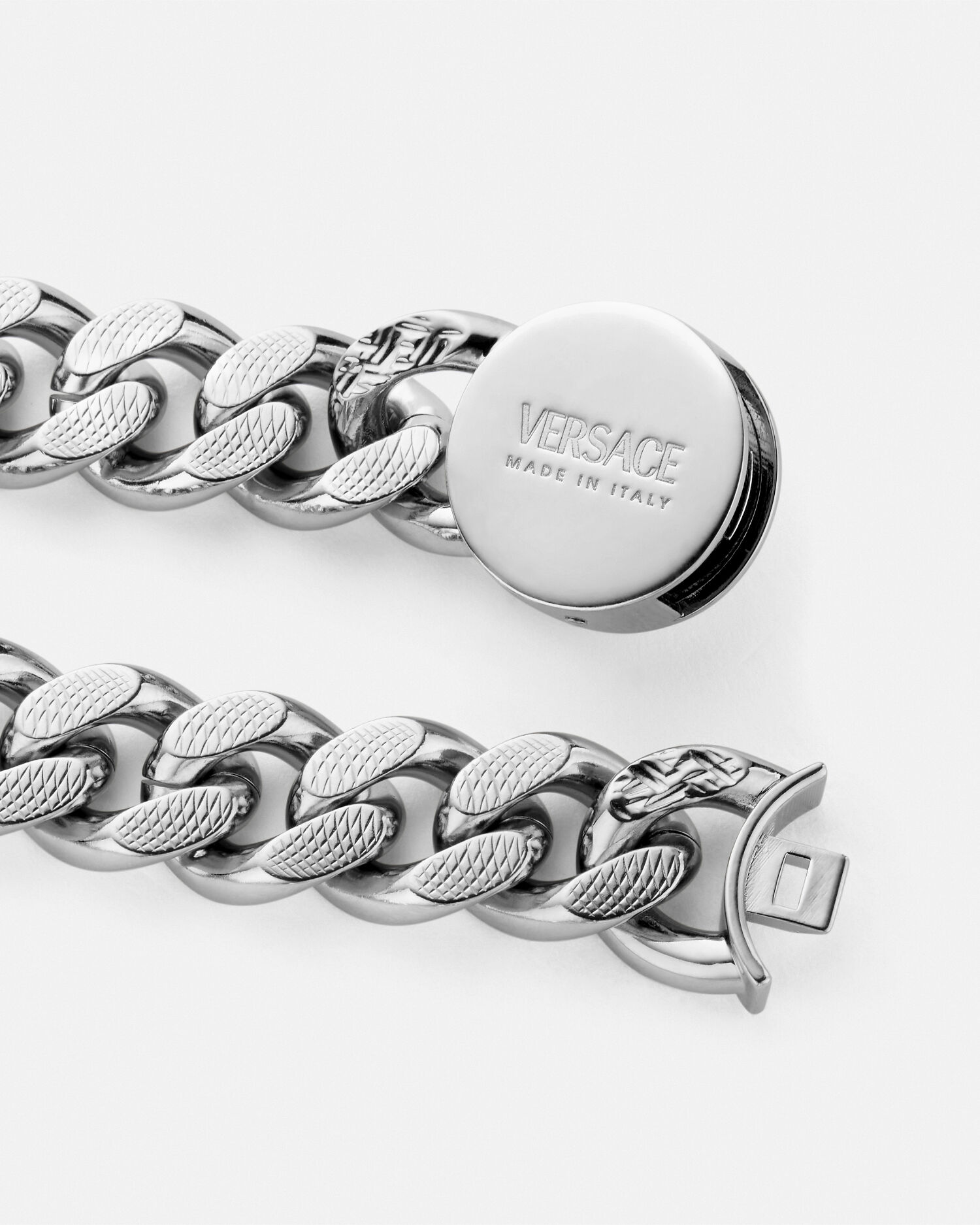 Versace medusa necklace silver on sale
