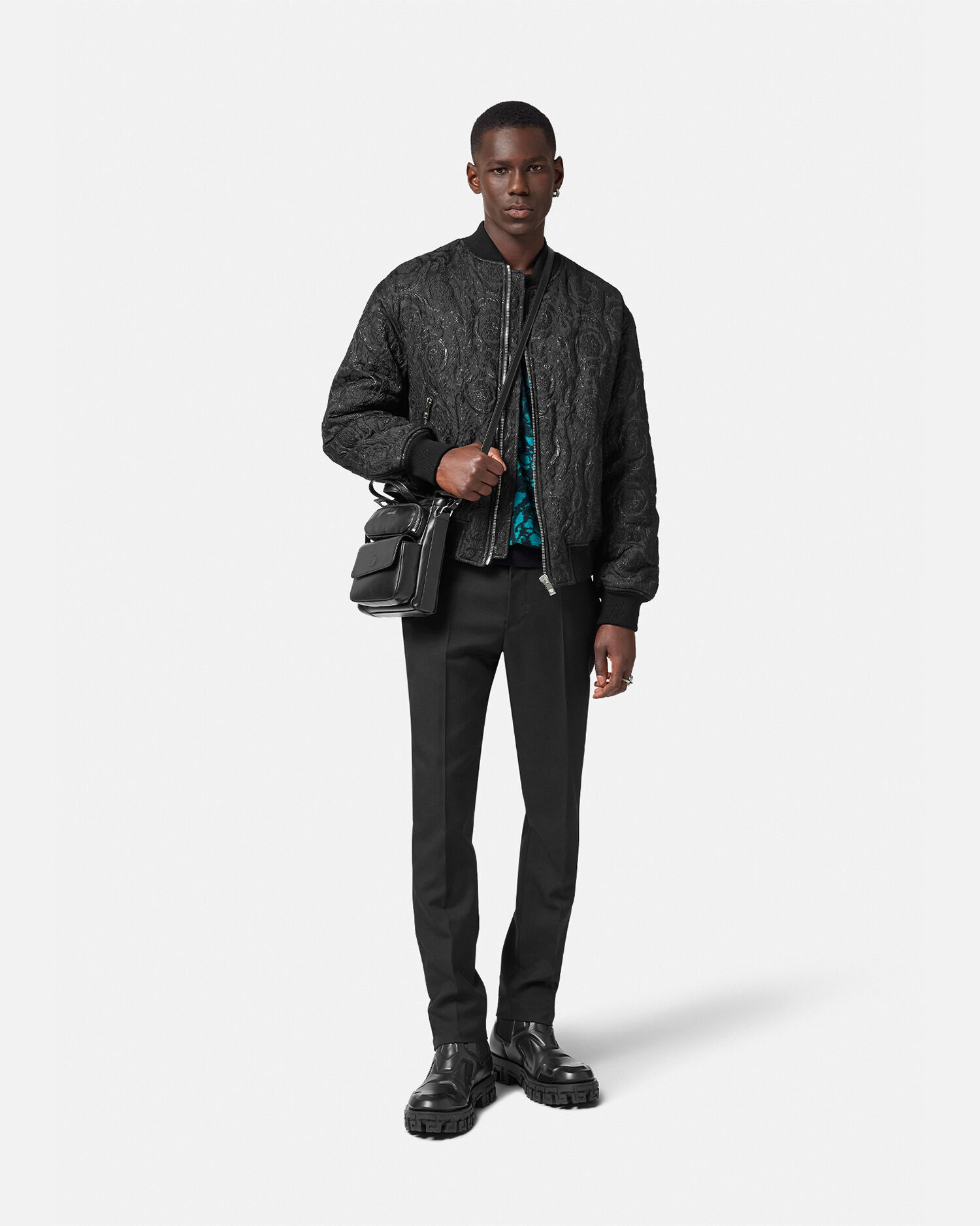 Versace store baroque bomber