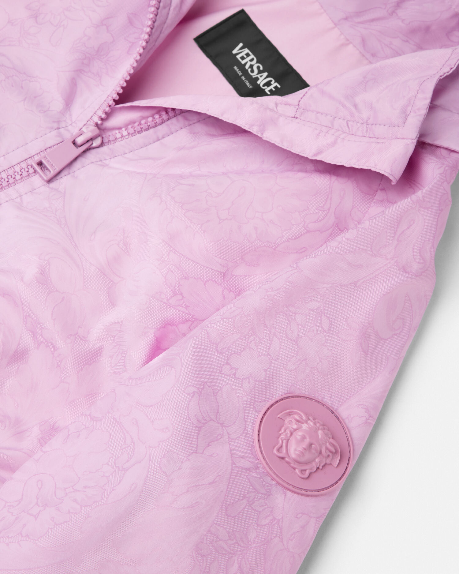 Versace parka top