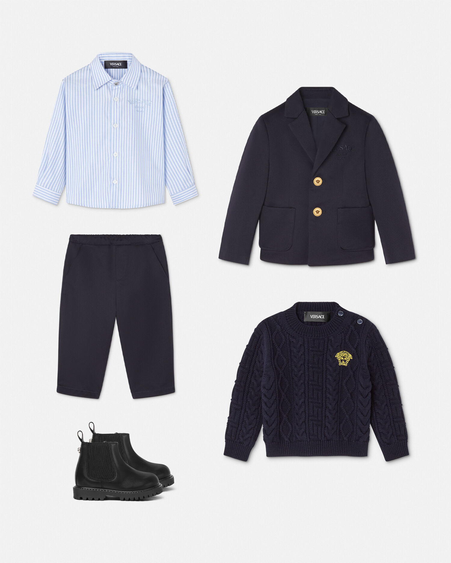 Versace baby jacket discount