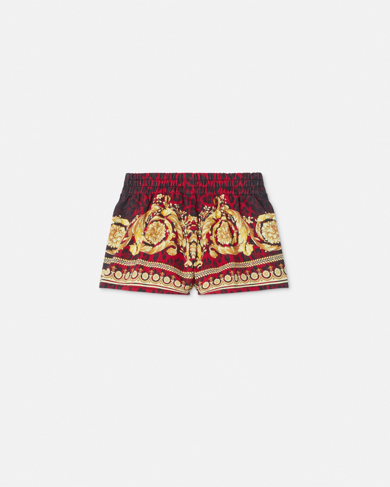 Wild Barocco Gabardine Baby Shorts
