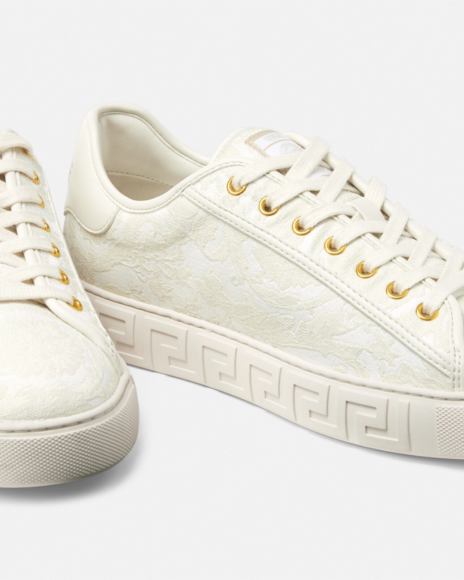 Versace quilted sneakers clearance