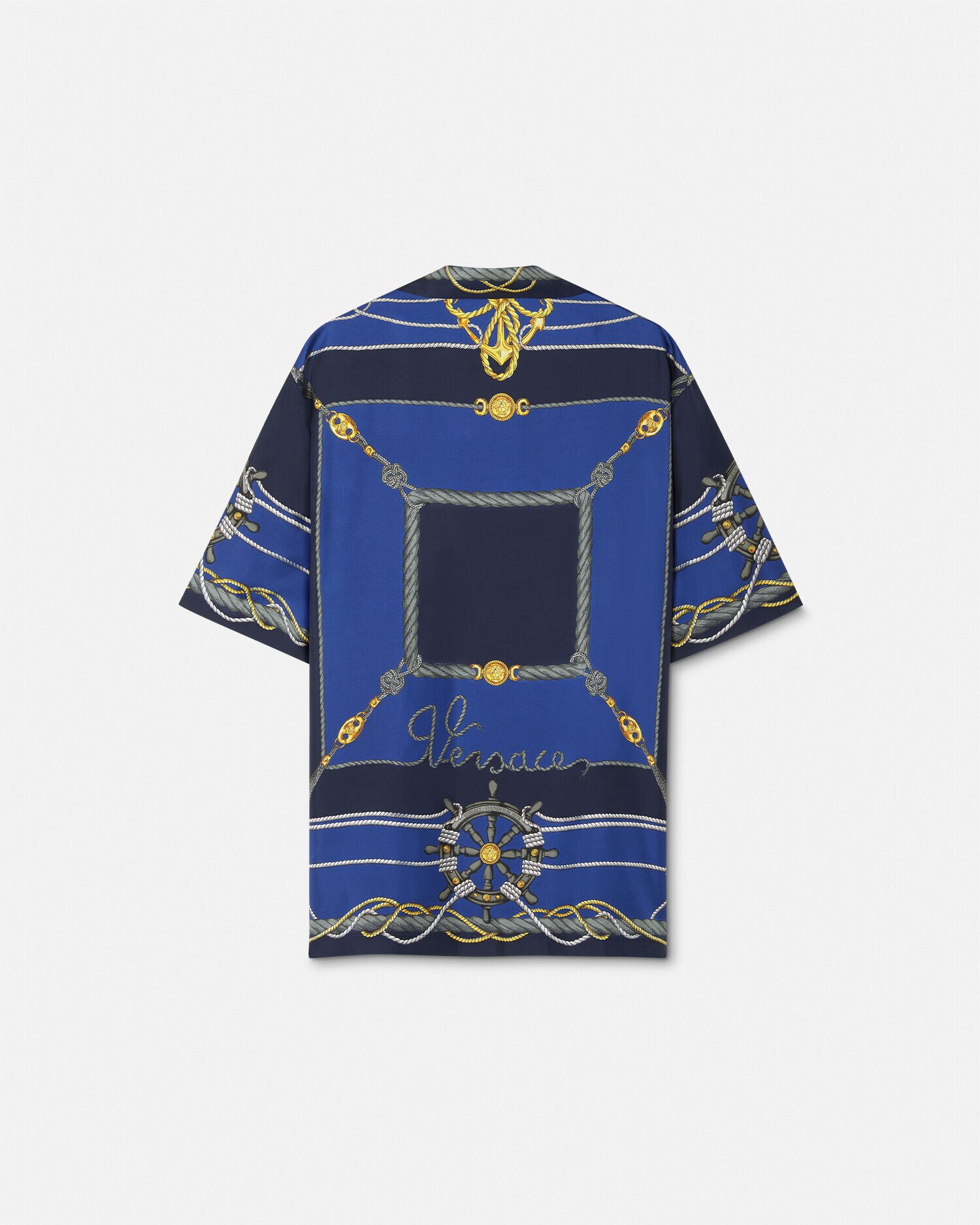 Versace Nautical Silk Shirt