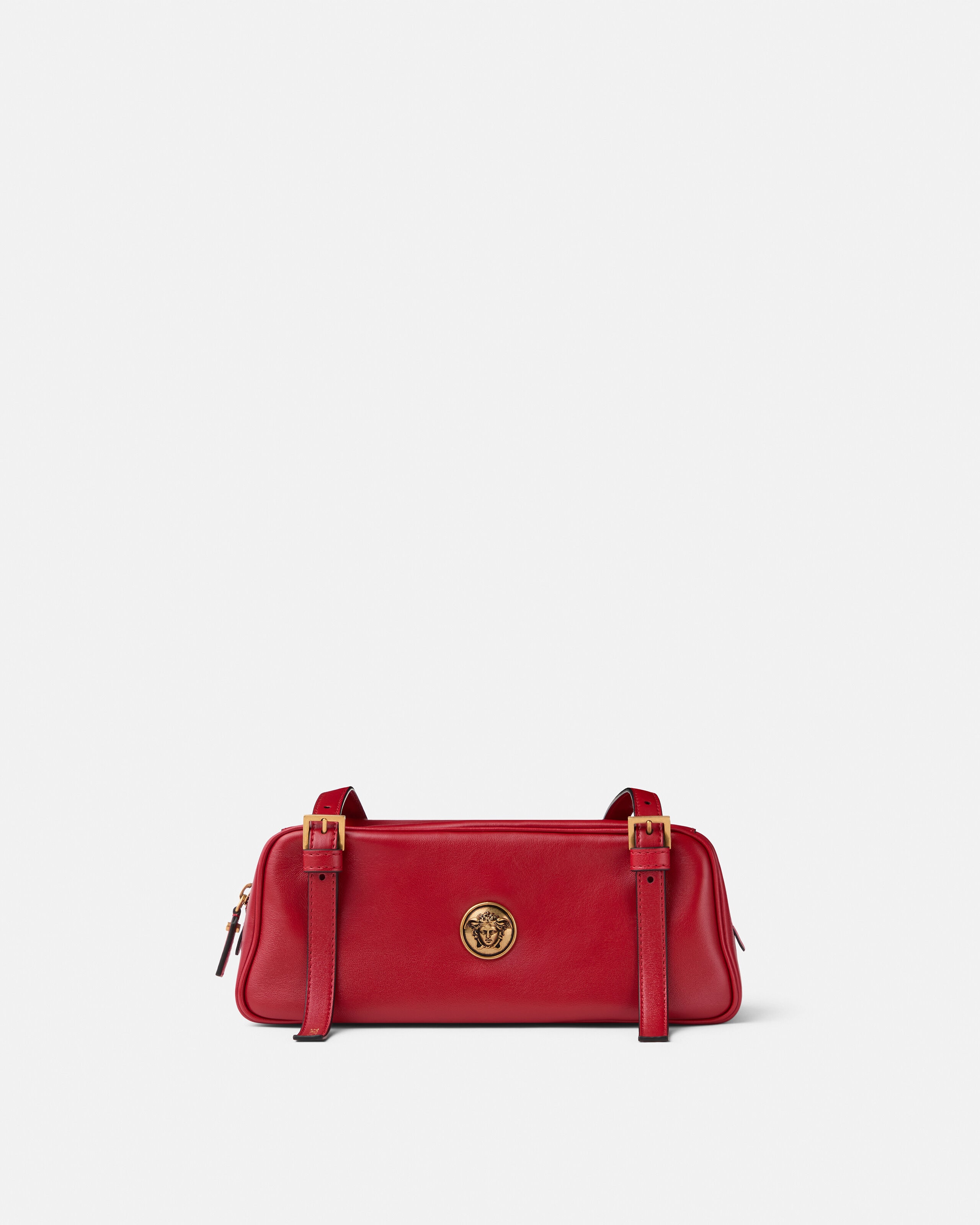 Versace embleme nappa bowling bag