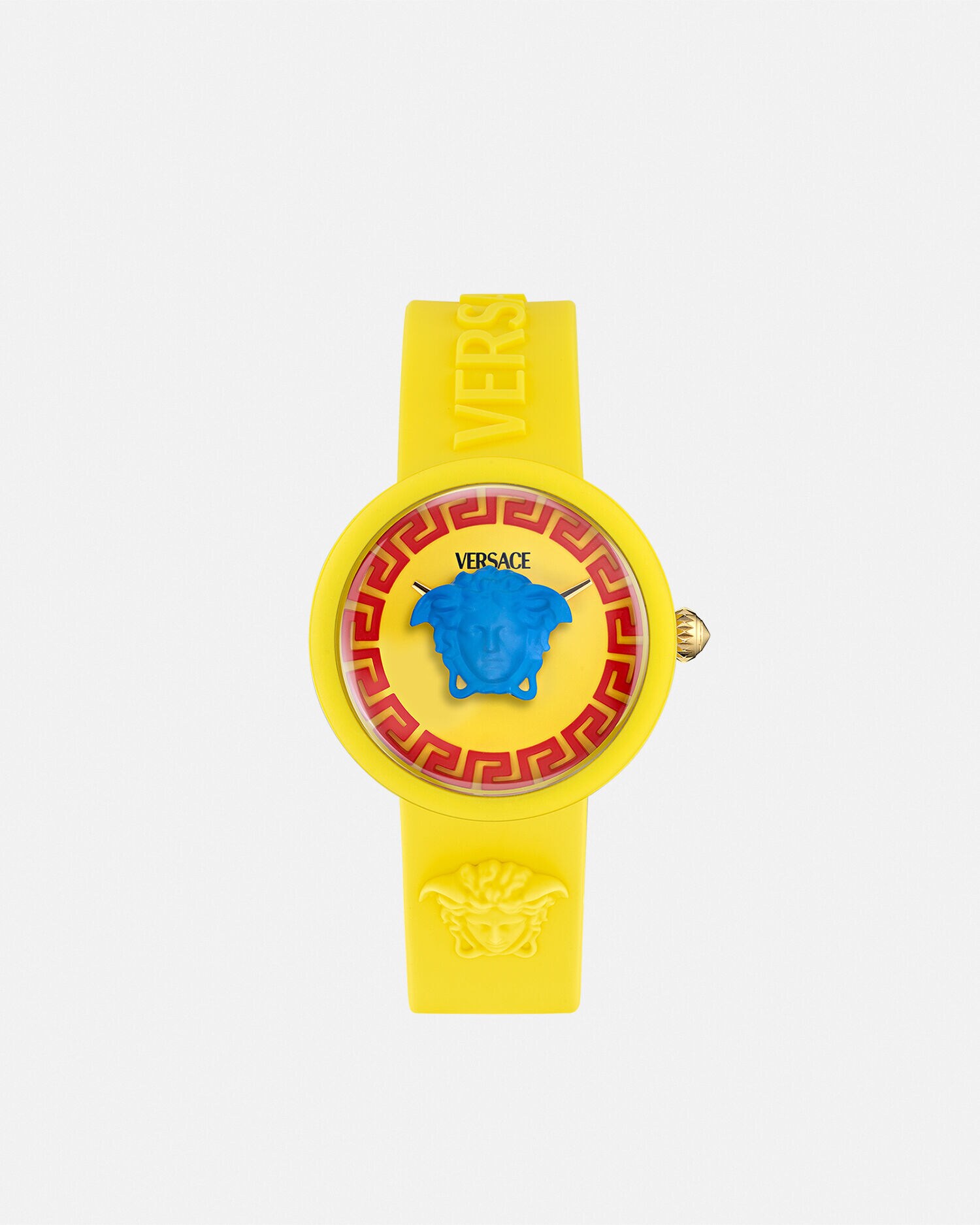 Medusa Pop Kids Watch Yellow,Blue | VERSACE US