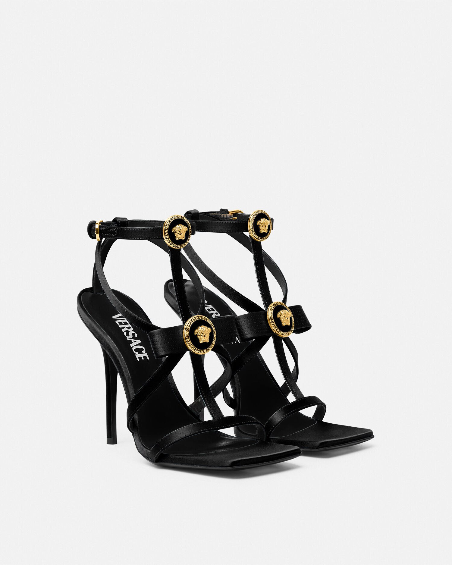 Versace cheap sandal heels