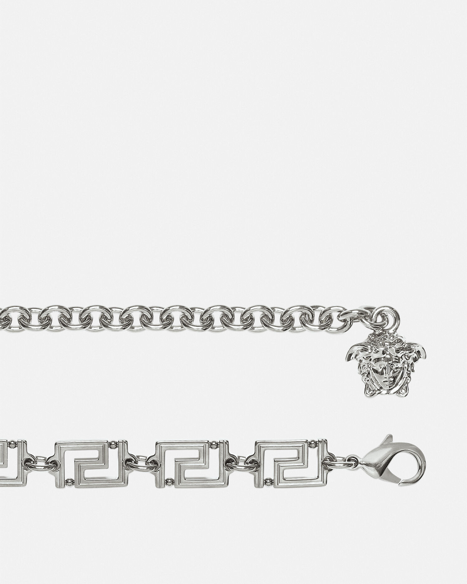 Greca Goddess Chain Belt Metallic Versace US