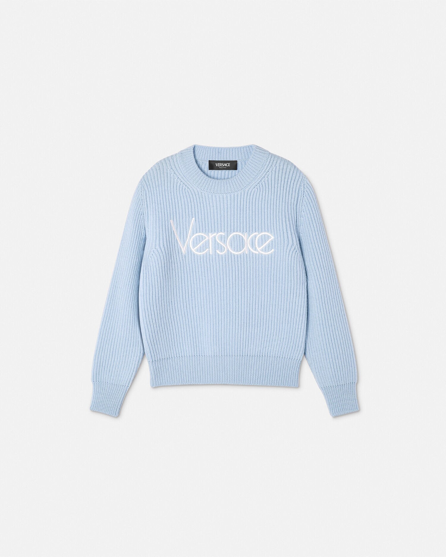 Versace logo sweater discount