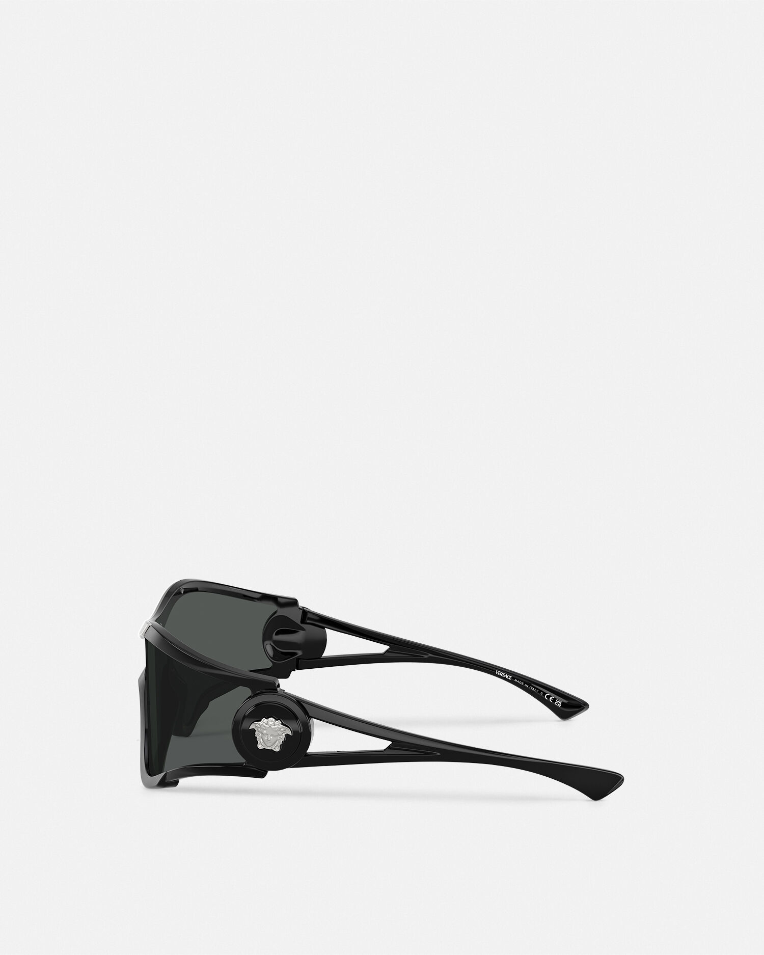 Medusa Medallion Shield Sunglasses